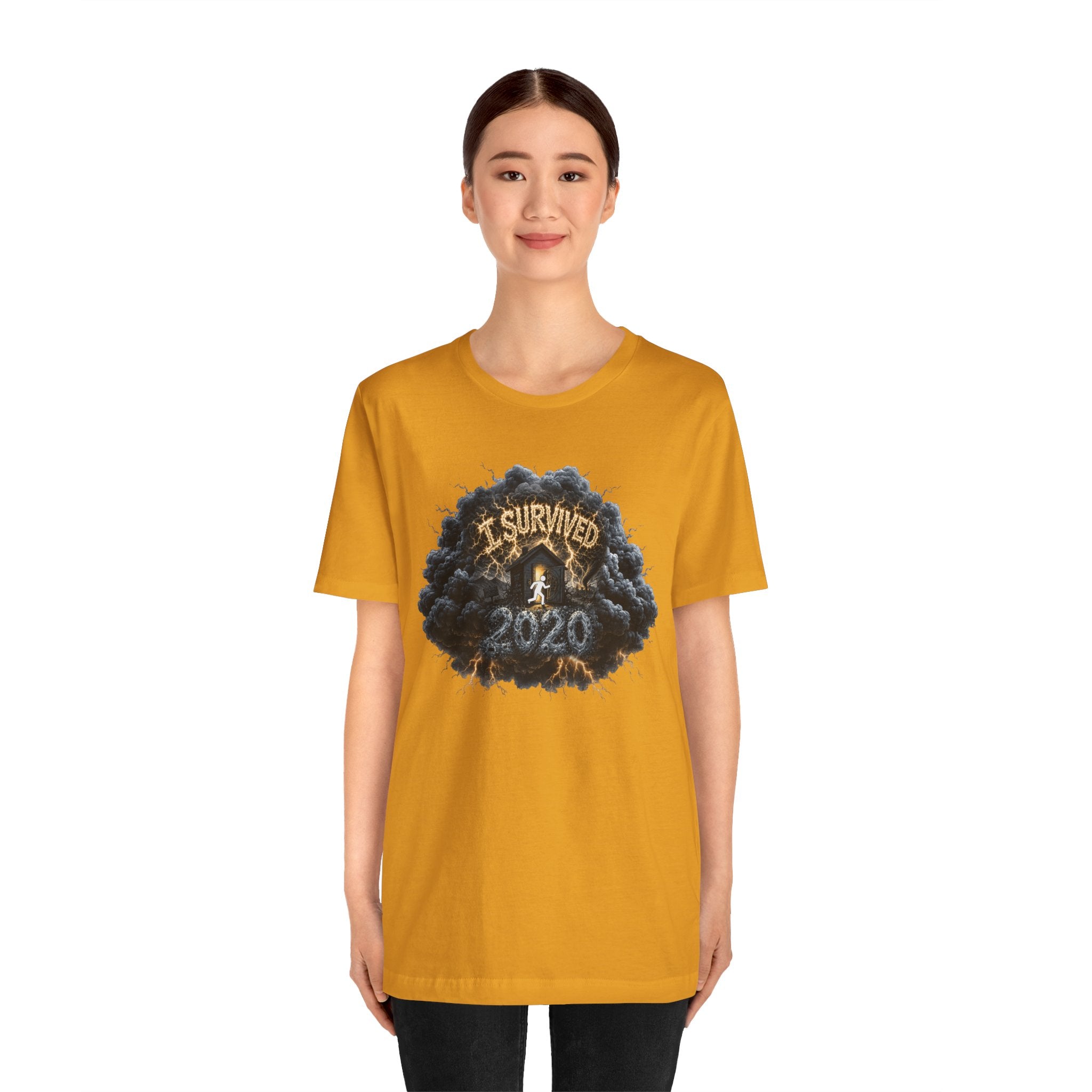 I Survived 2020 — Director's Cut Original Design Teaser Tee | Season 1 Premiere Drop Unisex Jersey Short Sleeve Tee