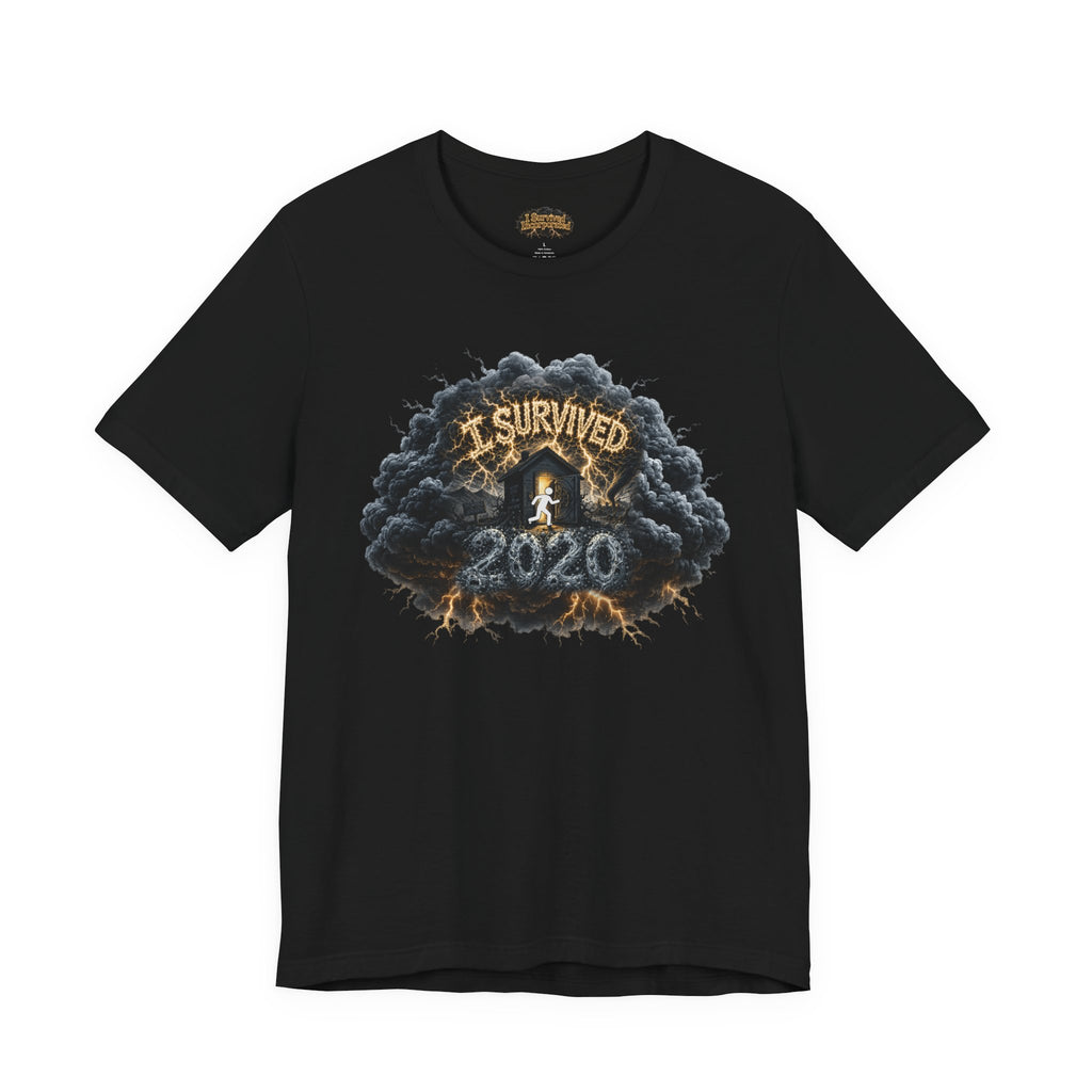 I Survived 2020 — Director's Cut Original Design Teaser Tee | Season 1 Premiere Drop Unisex Jersey Short Sleeve Tee