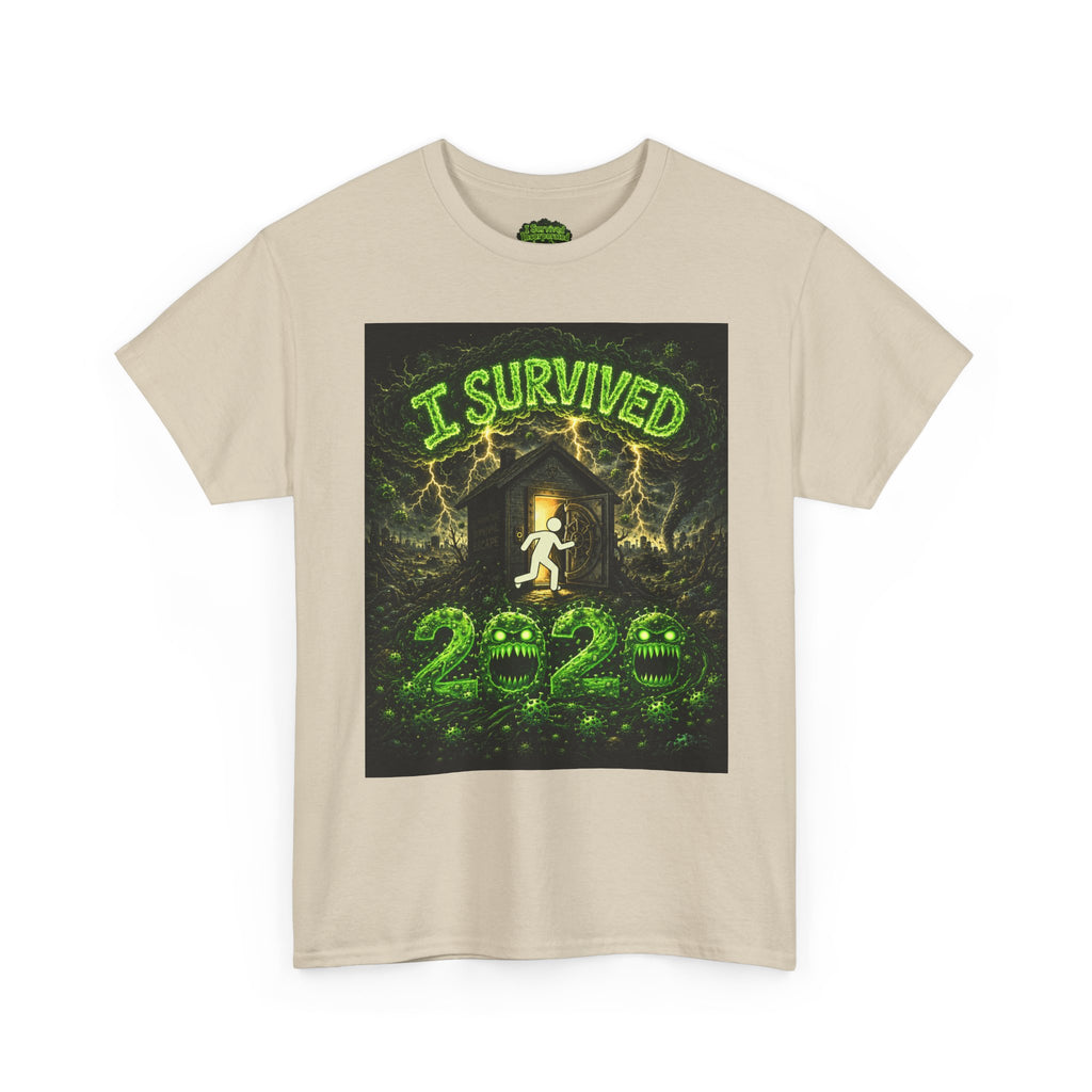 I Survived 2020 — S1:E4 "Mask Madness Mayhem Moment" | Pandemic Edition Unisex Heavy Cotton Tee