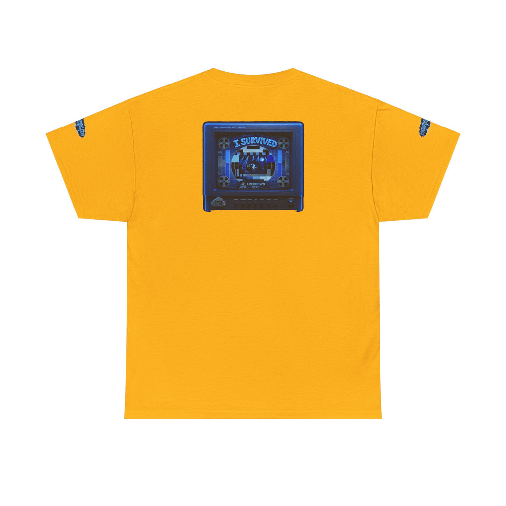 I Survived 2020 — "Please Stand By" Test Pattern Tee Lockdown Special Edition Summer Exclusive Unisex Heavy Cotton Tee
