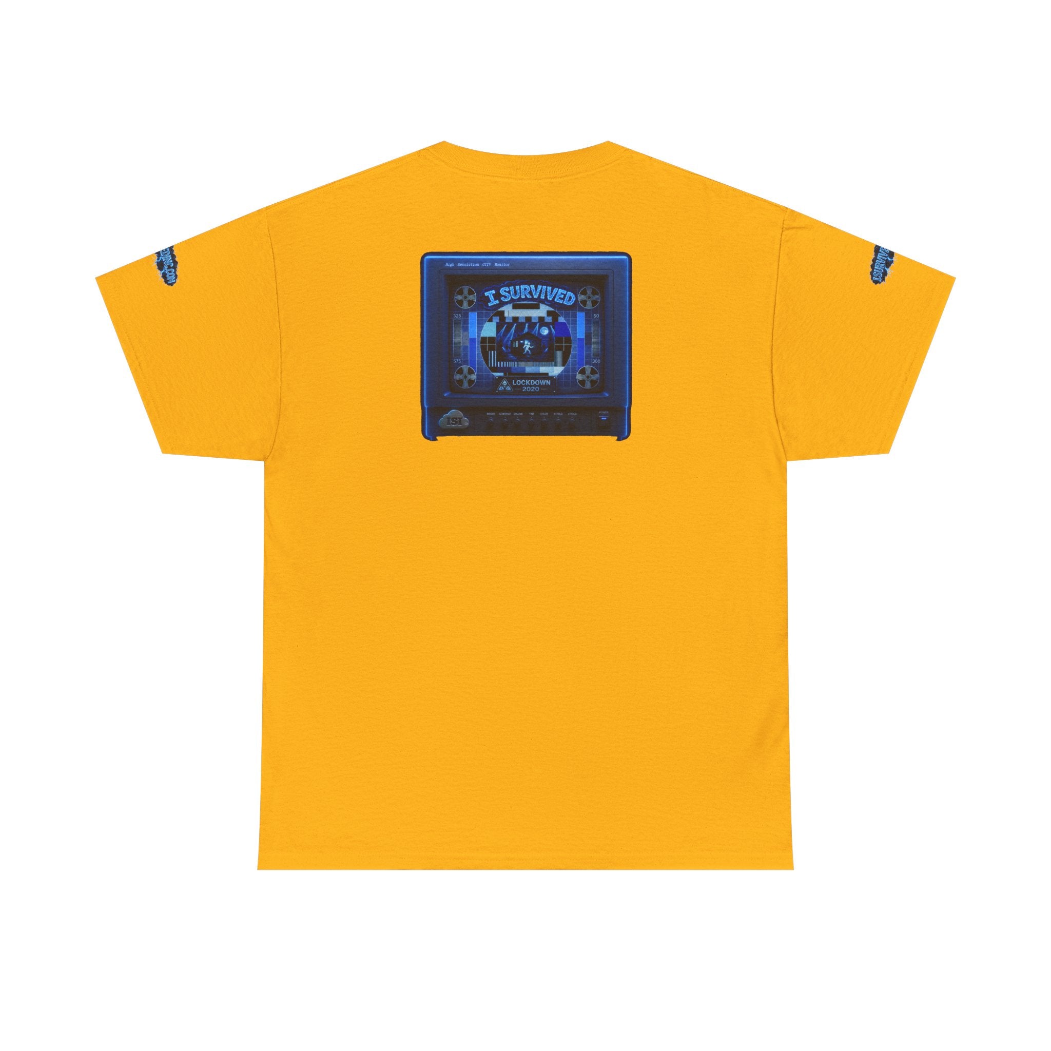 I Survived 2020 — "Please Stand By" Test Pattern Tee Lockdown Special Edition Summer Exclusive Unisex Heavy Cotton Tee