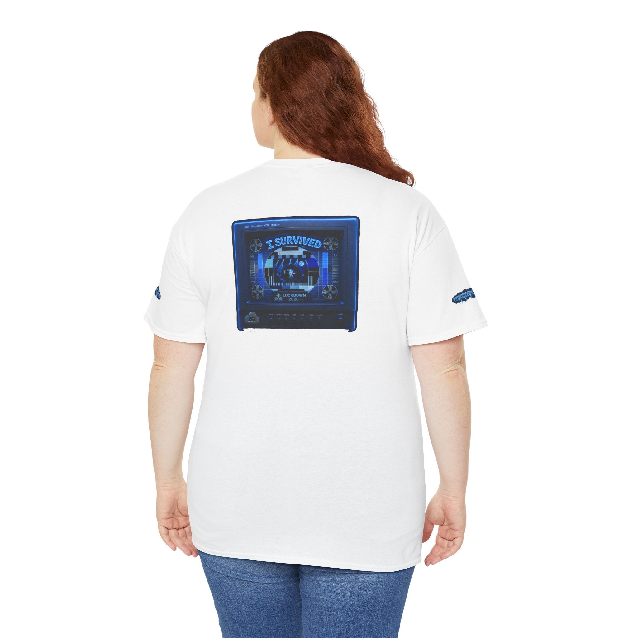 I Survived 2020 — "Please Stand By" Test Pattern Tee Lockdown Special Edition Summer Exclusive Unisex Heavy Cotton Tee