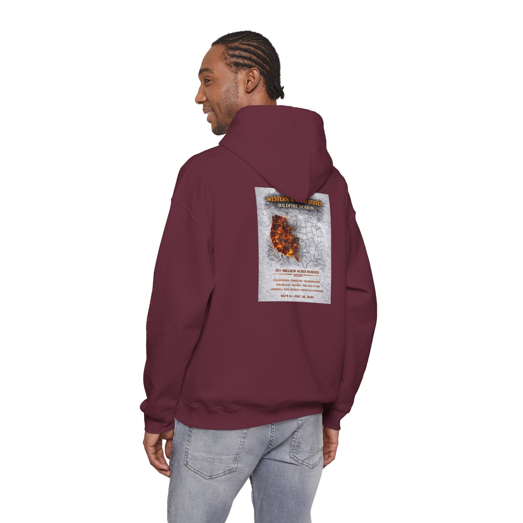 I Survived 2020 — Director's Cut S2:E4 "Western U.S. Wildfire Season" | Mid-Season Finale Pt. 1 | Wildfire Edition Memorial Hoodie Sweatshirt