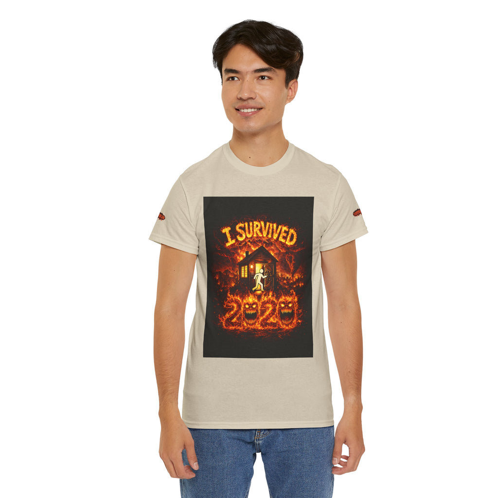 I Survived 2020 — S2:E4 "Western U.S. Wildfire Season" | Mid-Season Finale Pt. 1 | Wildfire Edition Memorial Unisex Heavy Cotton Tee (SPECIAL EDITION)