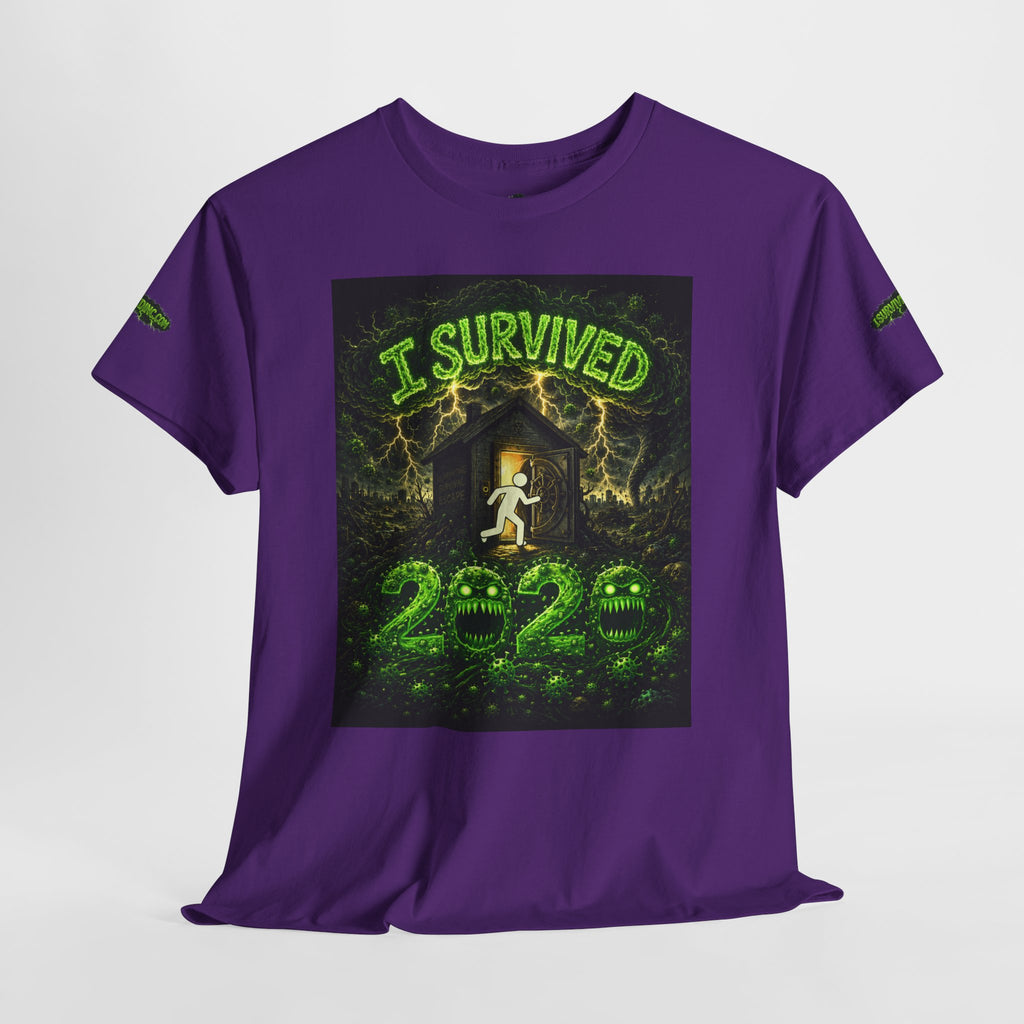 I Survived 2020 — S1:E1 "COVID-19: The Coronavirus" | Pandemic Edition Unisex Heavy Cotton Tee (SPECIAL EDITION)