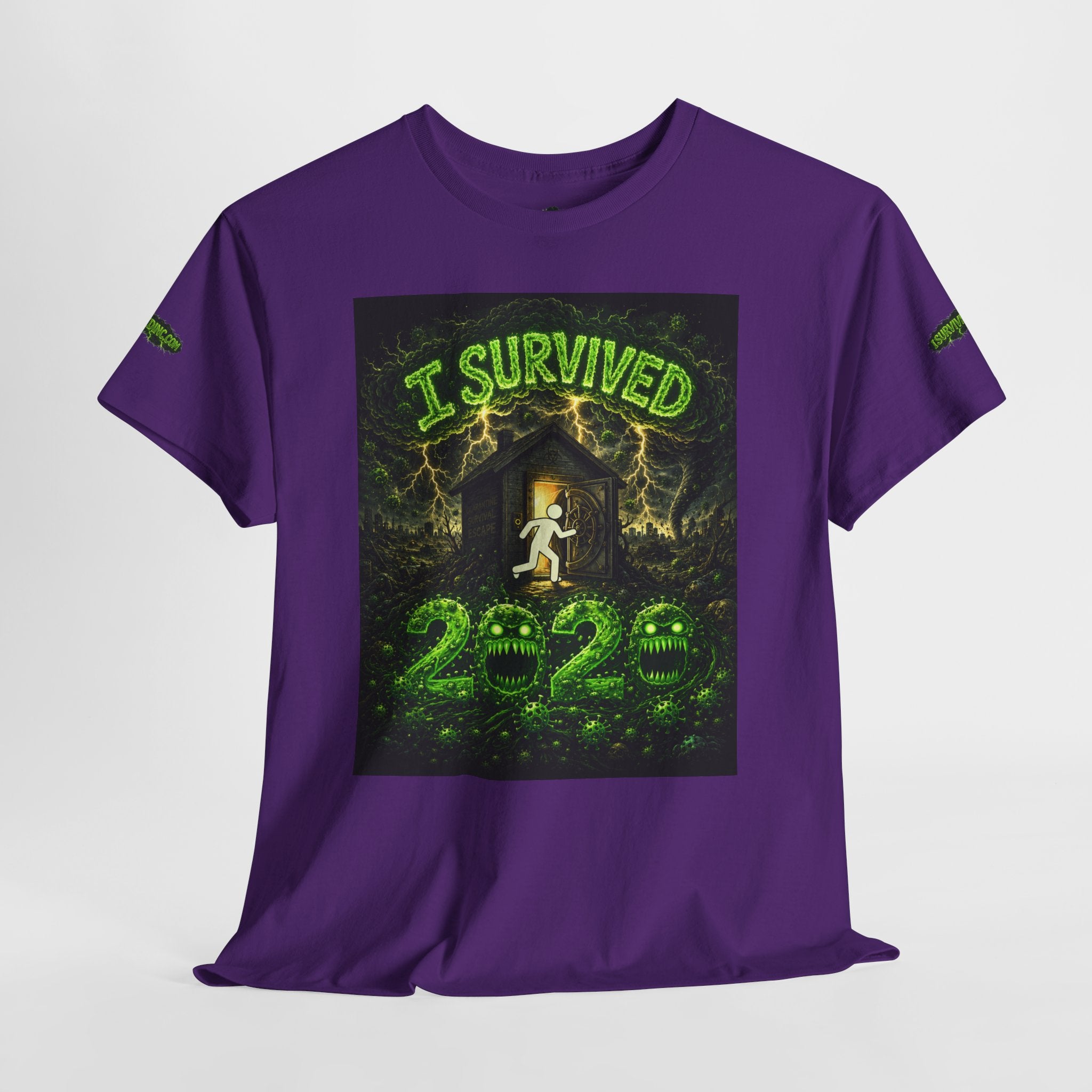 I Survived 2020 — S1:E1 "COVID-19: The Coronavirus" | Pandemic Edition Unisex Heavy Cotton Tee (SPECIAL EDITION)