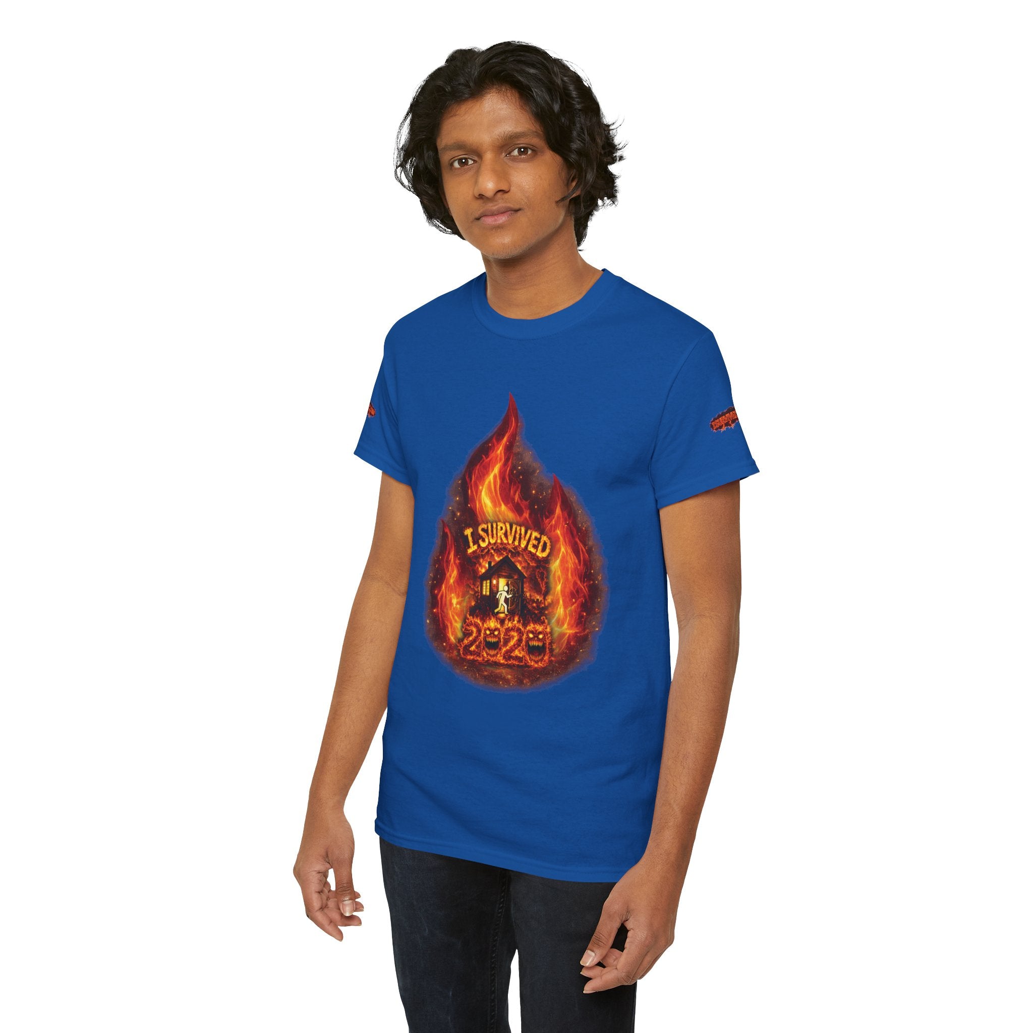 I Survived 2020 — Director's Cut S2:E1 "Berry Creek" | Wildfire Edition Memorial Unisex Heavy Cotton Tee (SPECIAL EDITION)