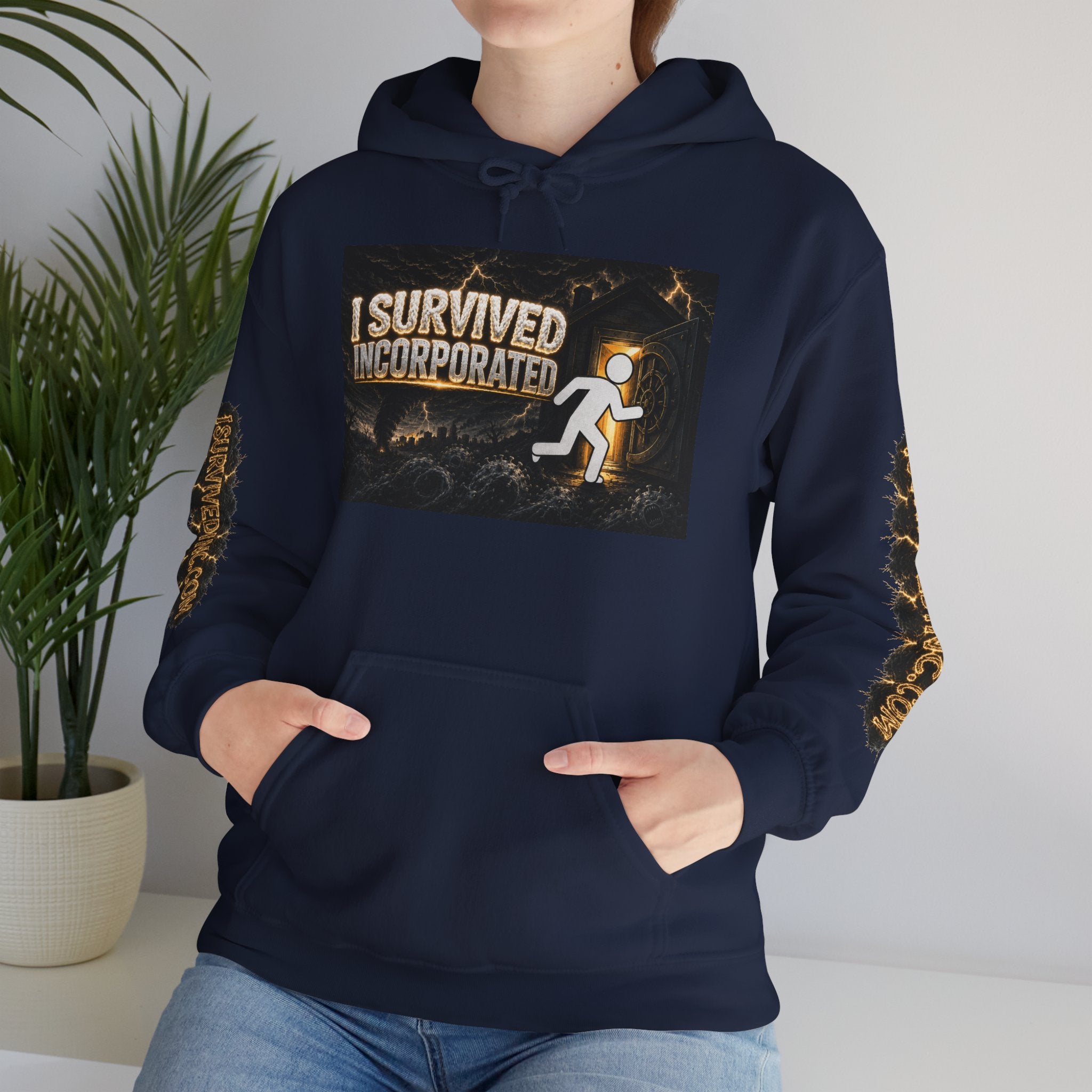 I Survived Incorporated Hoodie Sweatshirt – Original Design Teaser