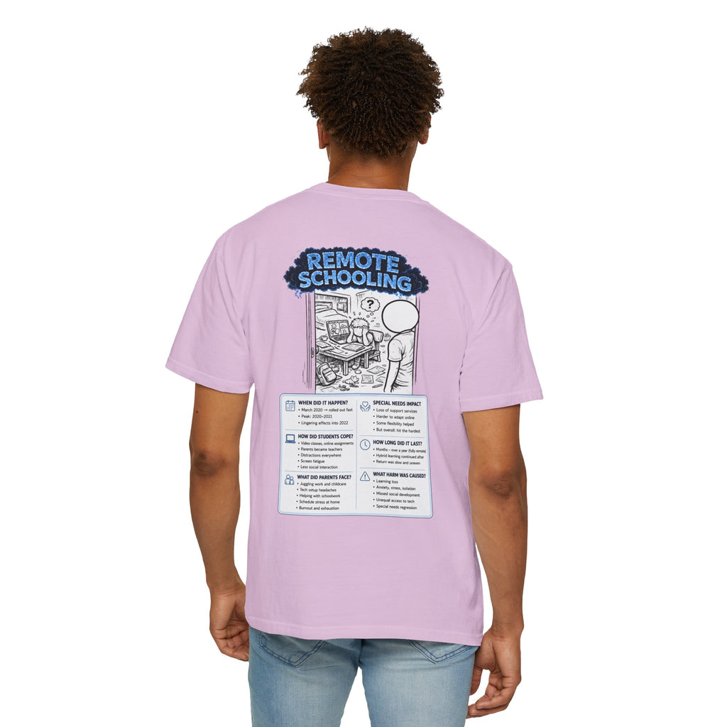 I Survived 2020 — Director's Cut S3:E3 "Remote Schooling" | Lockdown Edition Documentary Unisex Garment-Dyed T-shirt