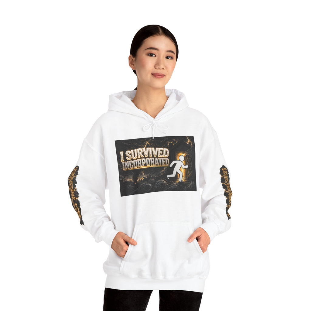 I Survived Incorporated Hoodie Sweatshirt – Original Design Teaser