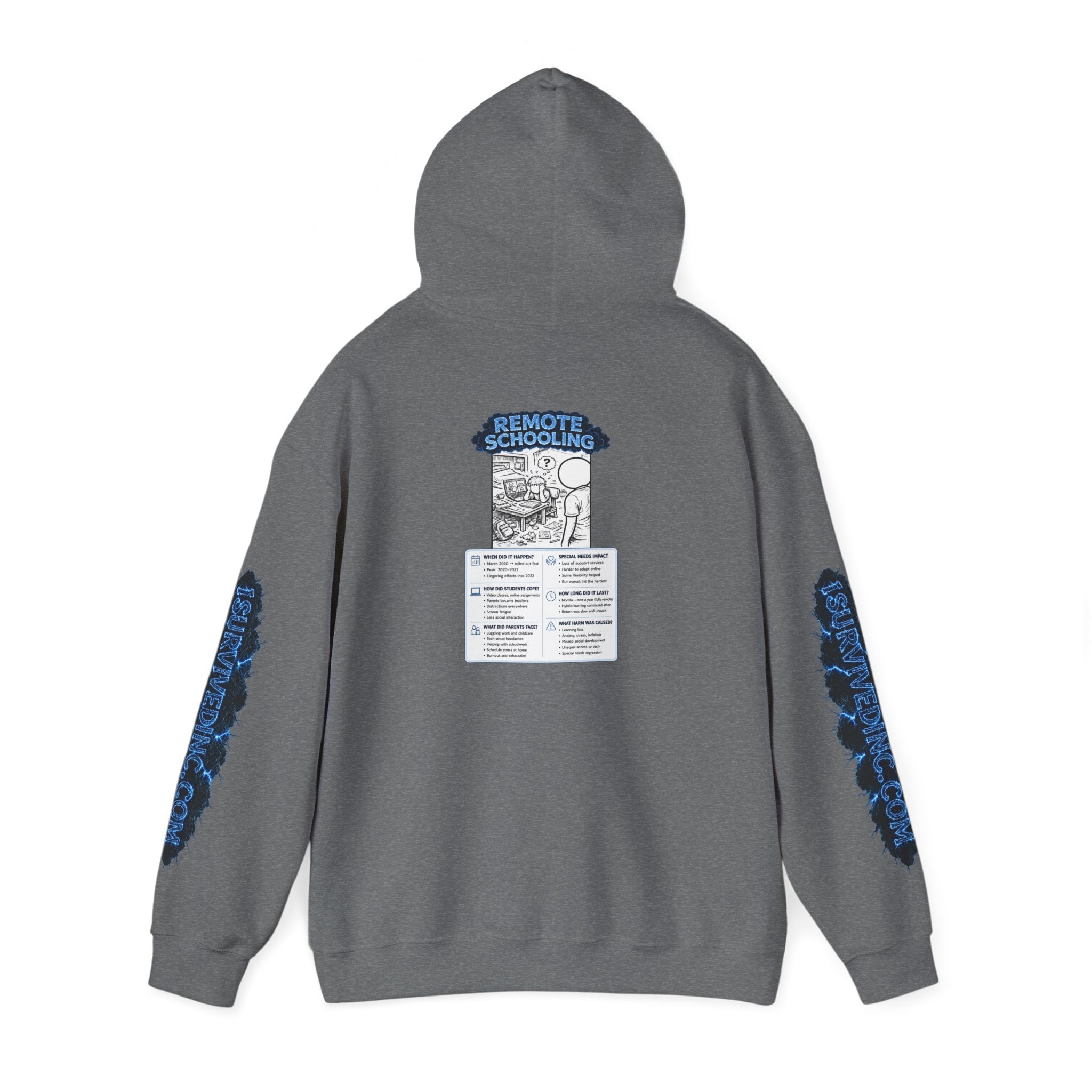 I Survived 2020 — LOCKDOWN S3:E3: "Remote Schooling" Hoodie