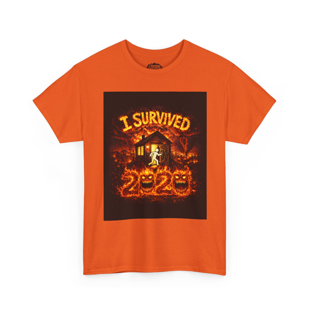I Survived 2020 — S2:E3 "The California Wildfires" | Wildfire Edition Memorial Unisex Heavy Cotton Tee
