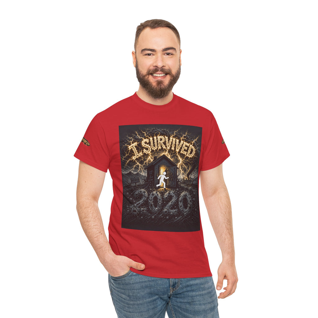 I Survived 2020 — Original PILOT Design: Special Edition Unisex Heavy Cotton Tee