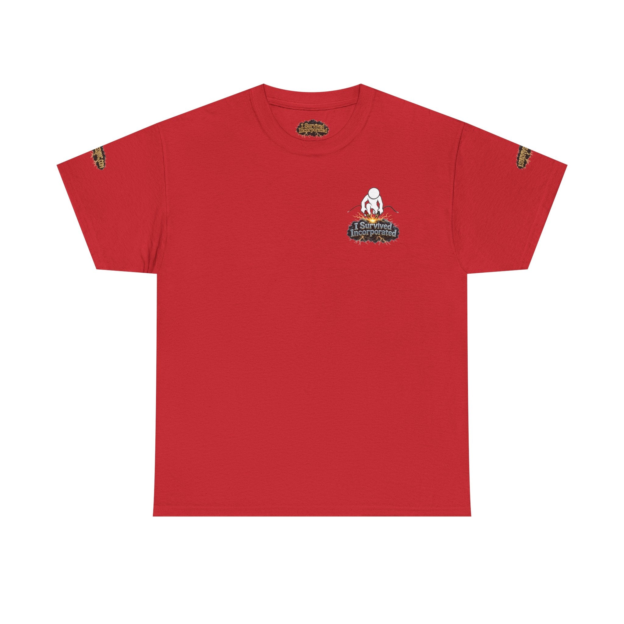 I Survived 2020 — "Please Stand By" Test Pattern Tee Special Edition Summer Premier Unisex Heavy Cotton Tee