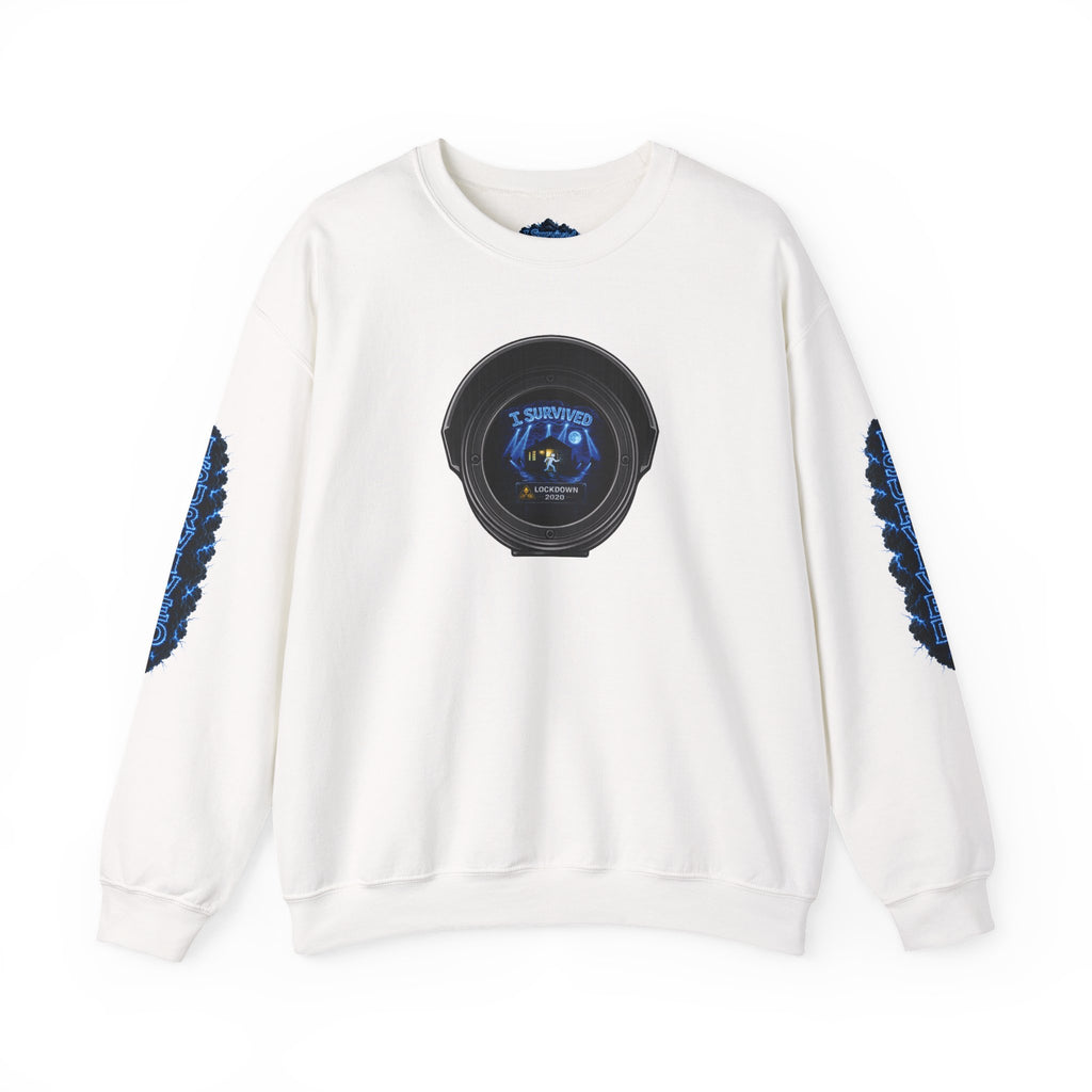 I Survived 2020 —  LOCKDOWN S3:E1: Director's Cut Special Edition "Quarantine" Unisex Heavy Blend™ Crewneck Sweatshirt