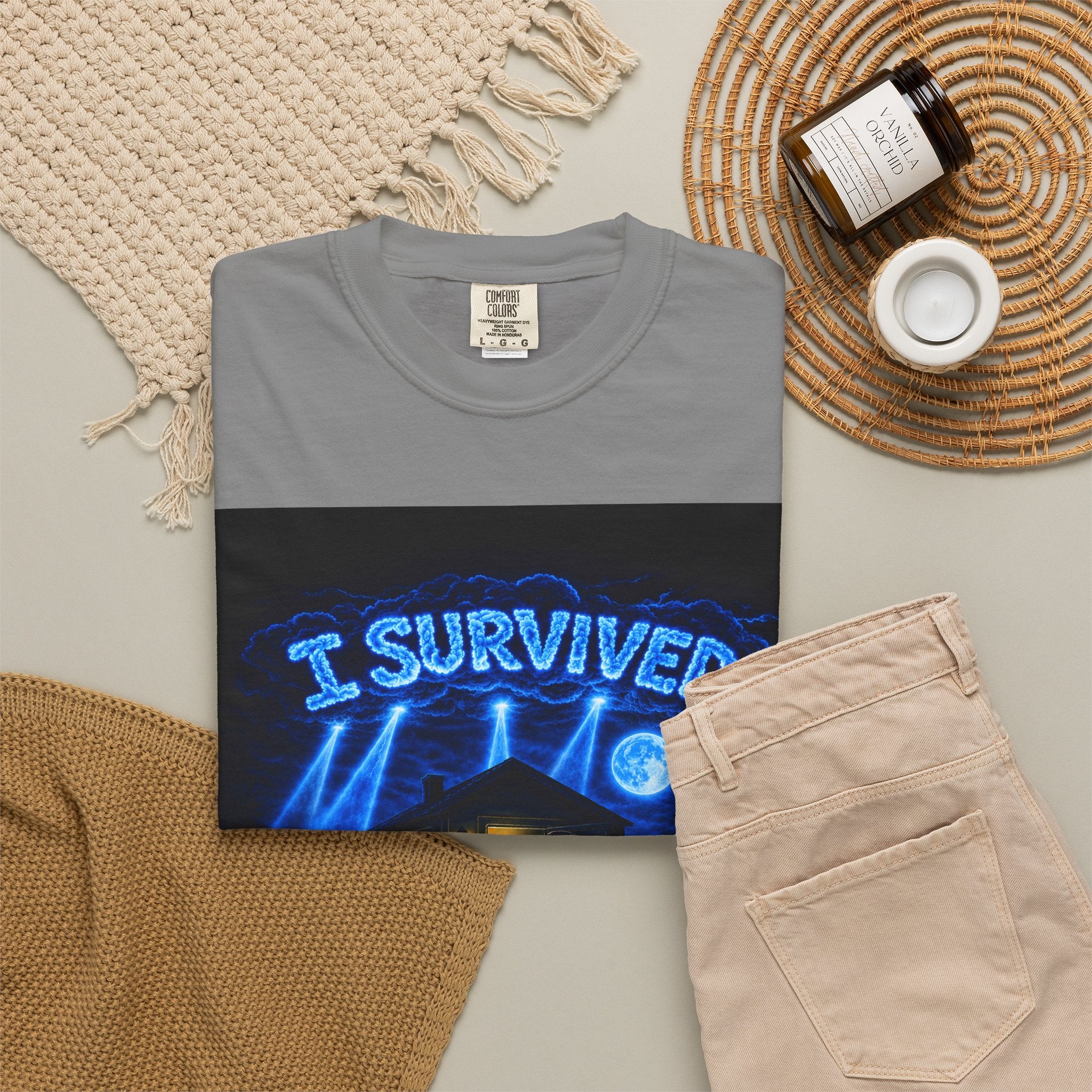 I Survived 2020 — LOCKDOWN S3:E2: "Dating Under Lockdown" Unisex Garment-Dyed T-shirt