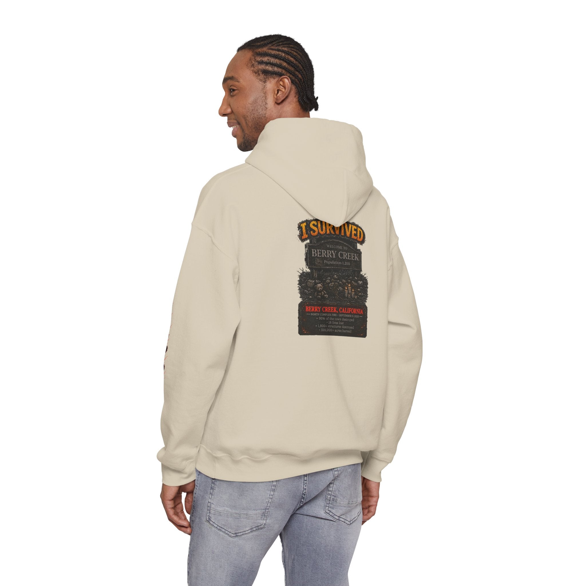 I Survived 2020 — Director's Cut S2:E1 "Berry Creek" | Wildfire Edition Memorial Hoodie Sweatshirt