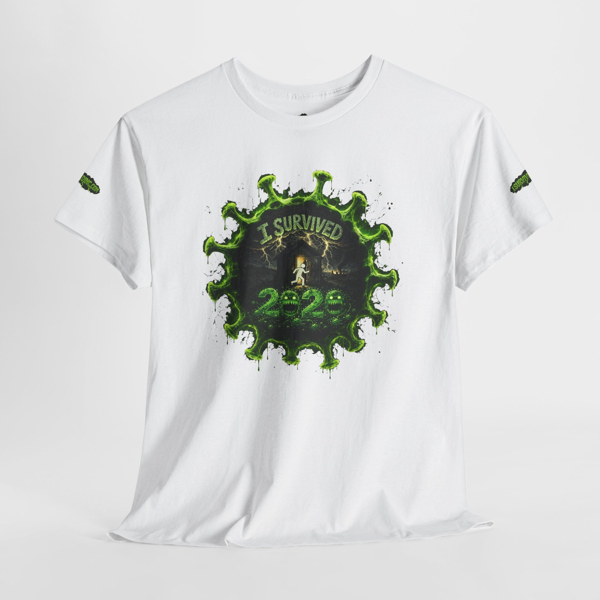 I Survived 2020 — Director's Cut S1:E1 "COVID-19: The Coronavirus" | Pandemic Edition Unisex Heavy Cotton Tee (SPECIAL EDITION)