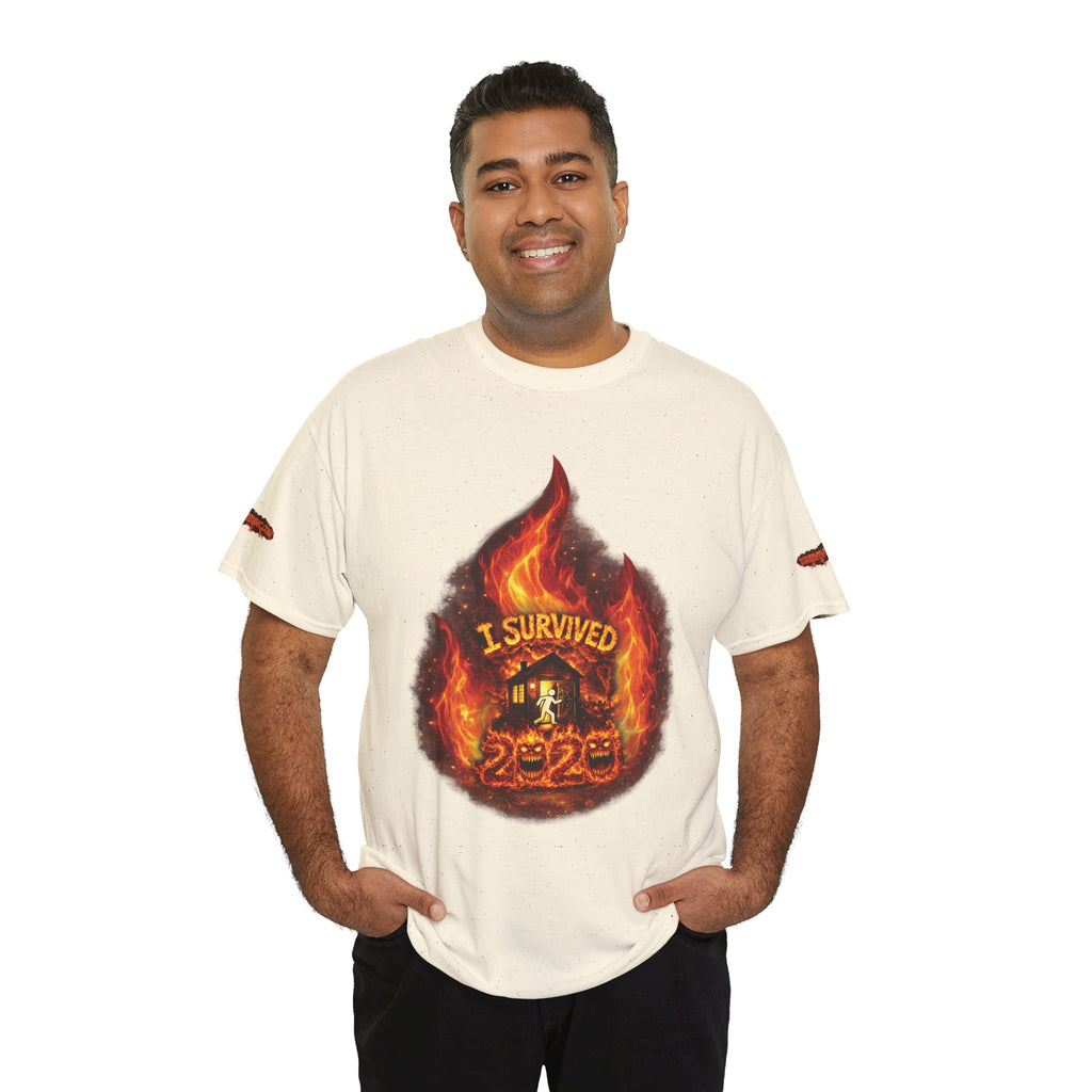 I Survived 2020 — Director's Cut S2:E1 "Berry Creek" | Wildfire Edition Memorial Unisex Heavy Cotton Tee (SPECIAL EDITION)