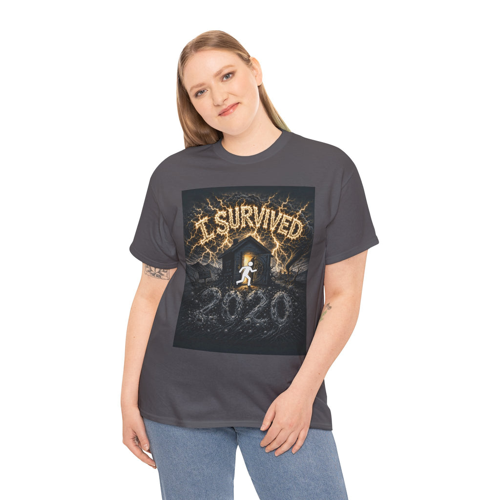 I Survived 2020 — Original PILOT Design Unisex Heavy Cotton Tee