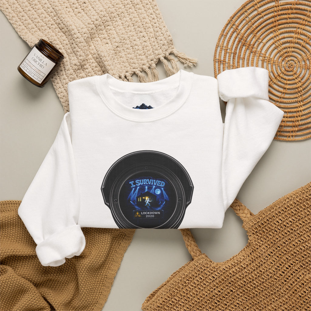 I Survived 2020 — LOCKDOWN S3:E3: Director's Cut Special Edition "Remote Schooling" Unisex Heavy Blend™ Crewneck Sweatshirt