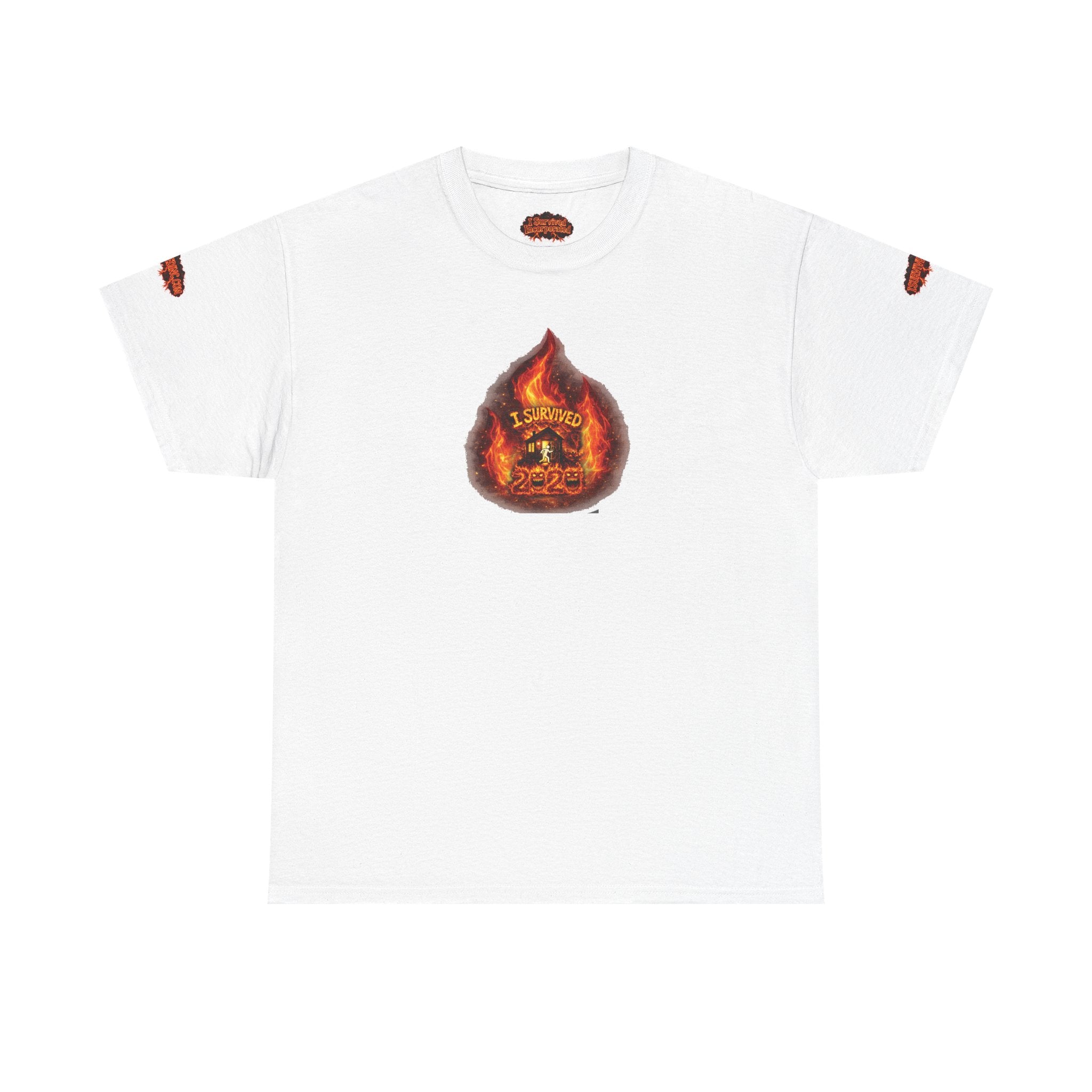 I Survived 2020 — WILDFIRES S2:E2: Director's Cut Special Edition "The Bobcat Fire" Memorial Unisex Heavy Cotton Tee