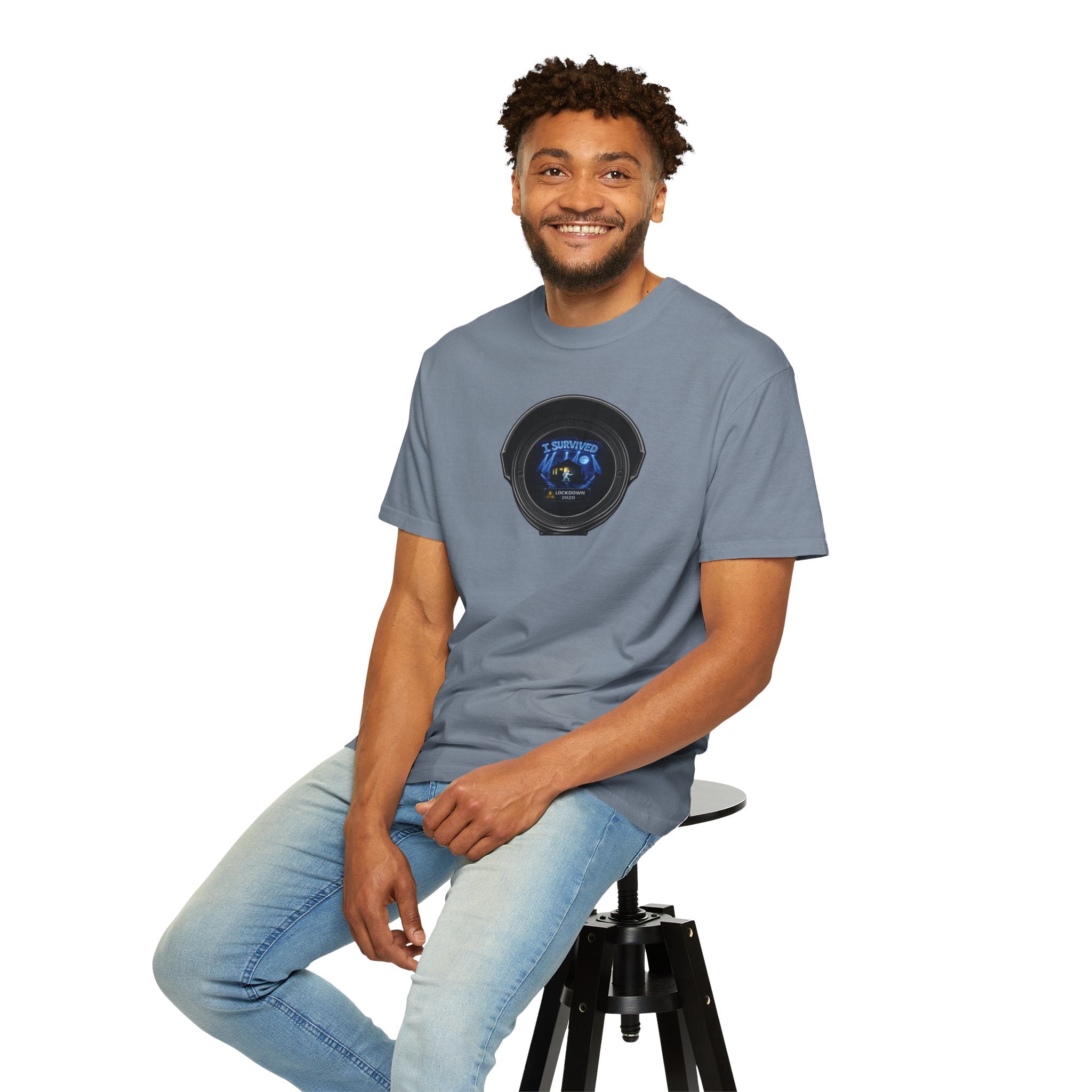 I Survived 2020 —  LOCKDOWN S3:E2: Director's Cut "Dating Under Lockdown" Unisex Garment-Dyed T-shirt