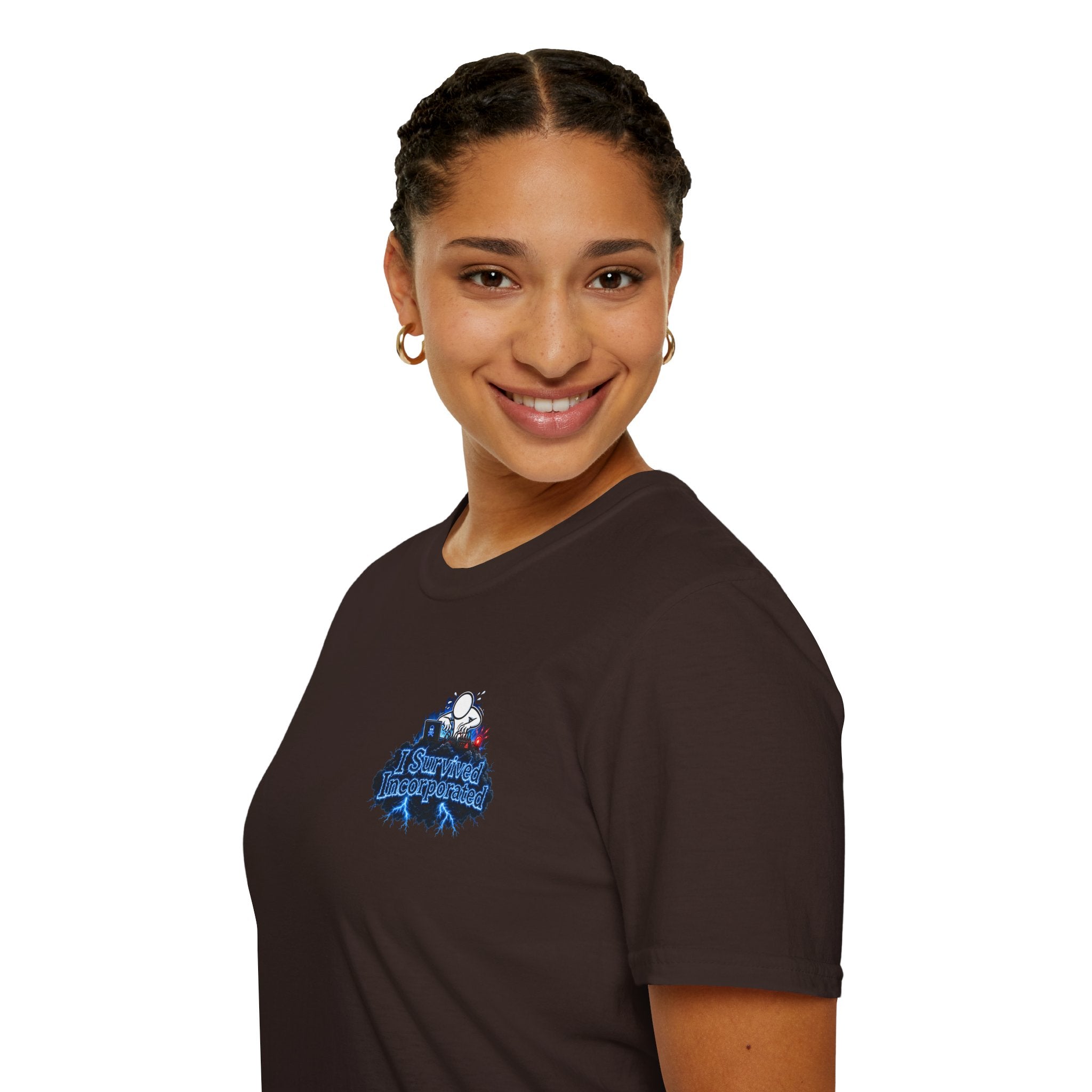 I Survived 2020 — "Please Stand By" Test Pattern Tee Lockdown Edition Summer Exclusive Unisex Softstyle T-Shirt