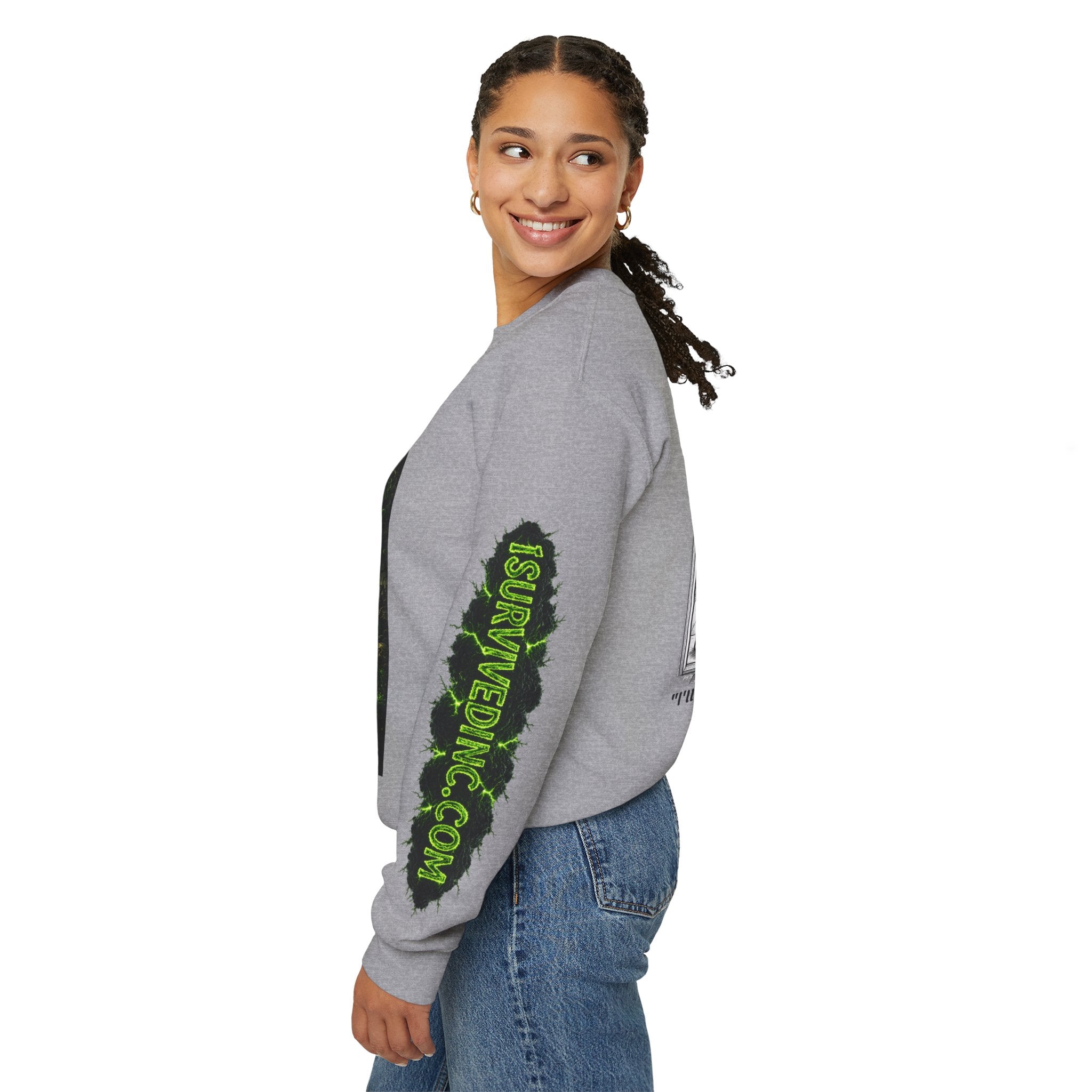 I Survived 2020 — PANDEMIC S1:E5: "Delivery Doomsday" Unisex Heavy Blend™ Crewneck Sweatshirt