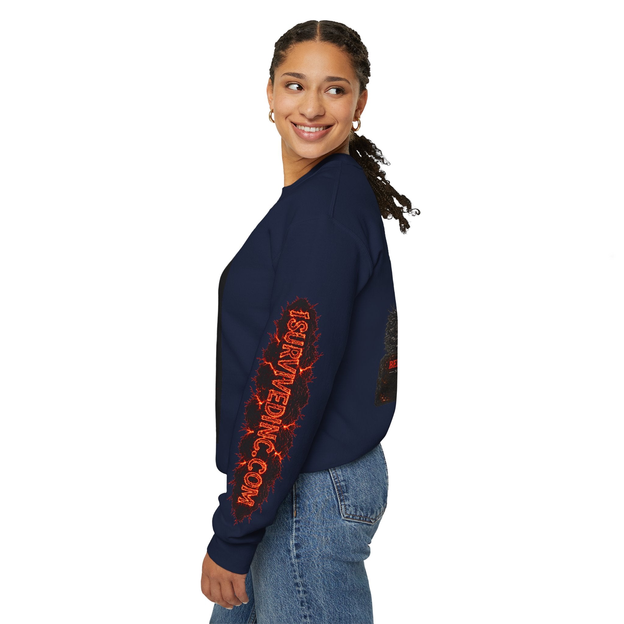 I Survived 2020 — WILDFIRES S2:E1: "Berry Creek" Memorial Unisex Heavy Blend™ Crewneck Sweatshirt