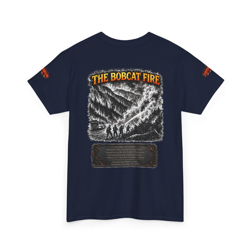 I Survived 2020 — Director's Cut S2:E2 "The Bobcat Fire" | Wildfire Edition Memorial Unisex Heavy Cotton Tee (SPECIAL EDITION)