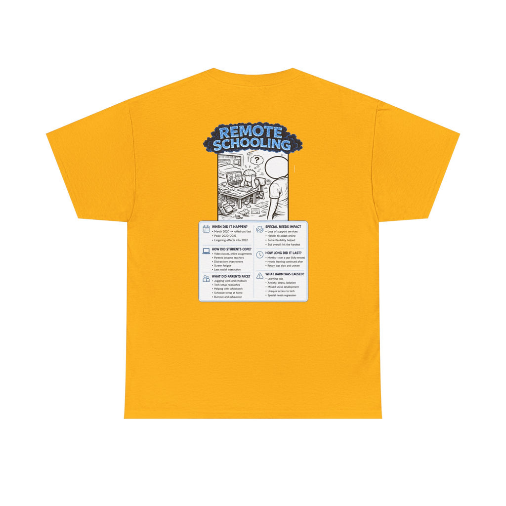 I Survived 2020 — LOCKDOWN S3:E3: "Remote Schooling" Documentary Tee