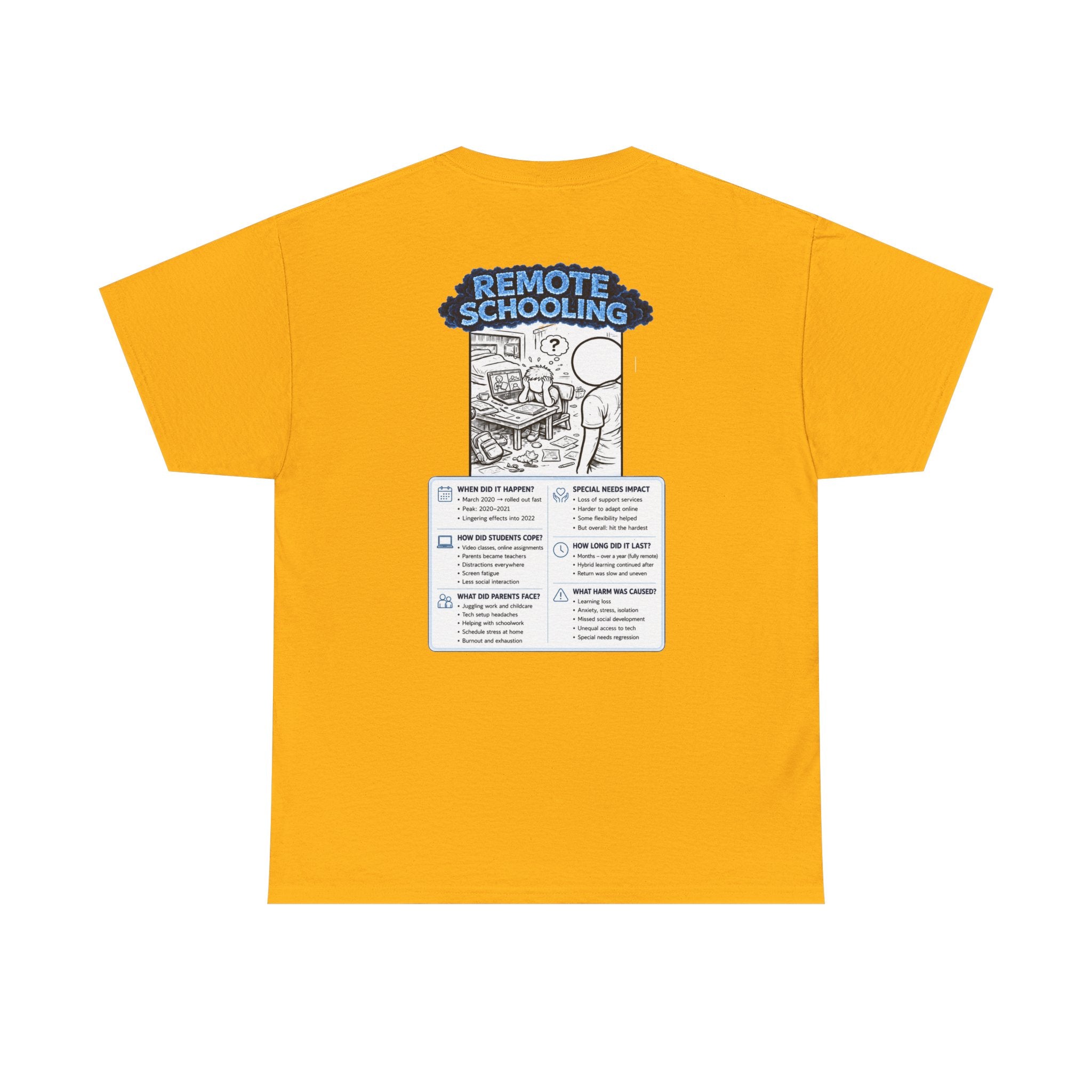 I Survived 2020 — LOCKDOWN S3:E3: "Remote Schooling" Documentary Tee