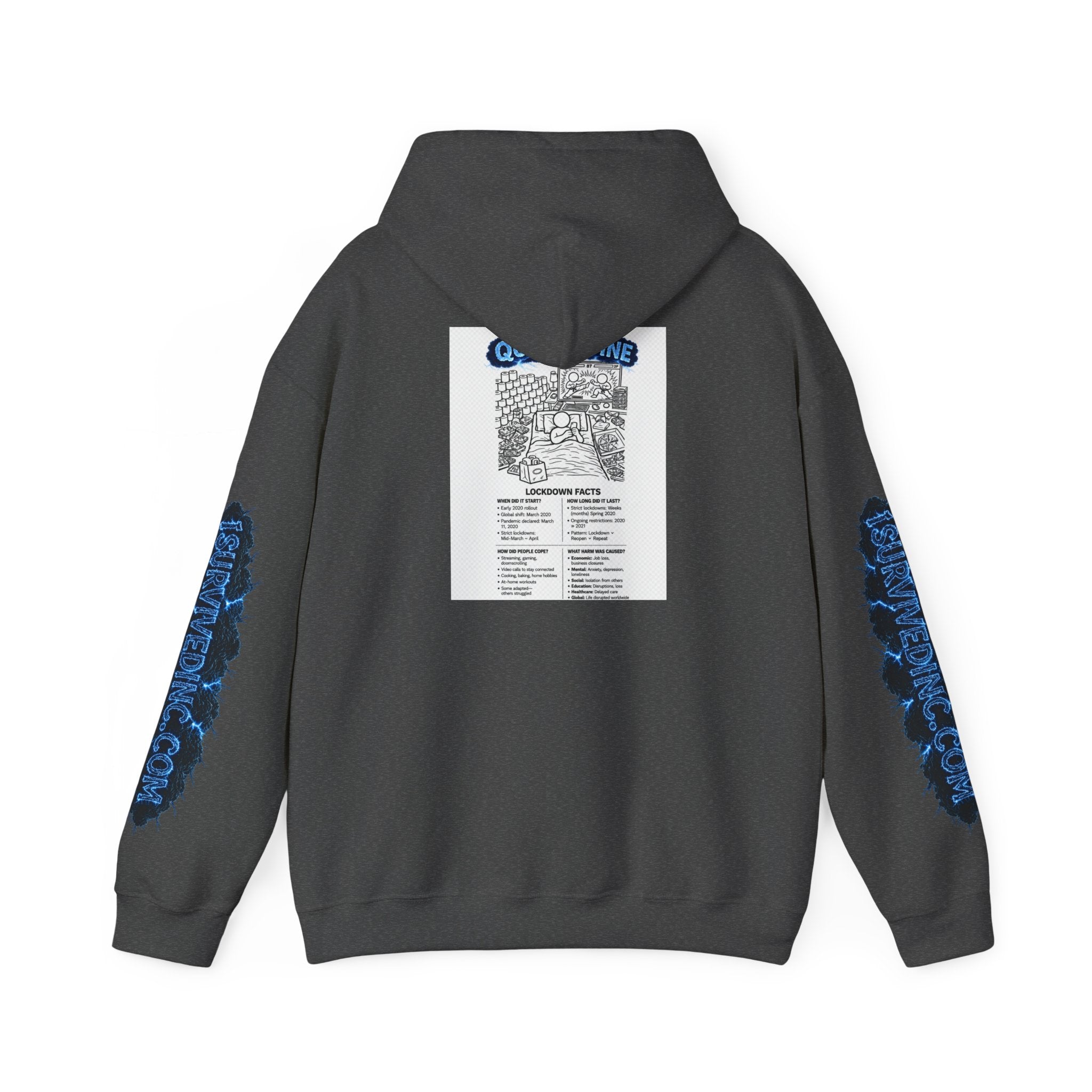 I Survived 2020 — S3:E1 "Quarantine" | Lockdown Edition Documentary Hoodie Sweatshirt