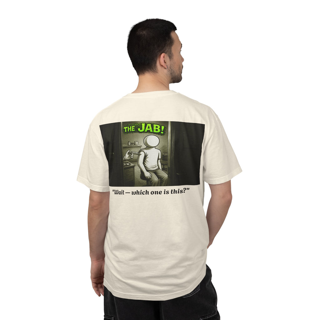 I Survived 2020 — PANDEMIC S1:E3: "The Jab!" Unisex Garment-Dyed T-shirt
