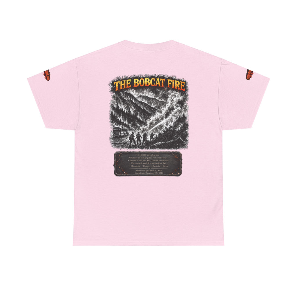 I Survived 2020 — Director's Cut S2:E2 "The Bobcat Fire" | Wildfire Edition Memorial Unisex Heavy Cotton Tee (SPECIAL EDITION)