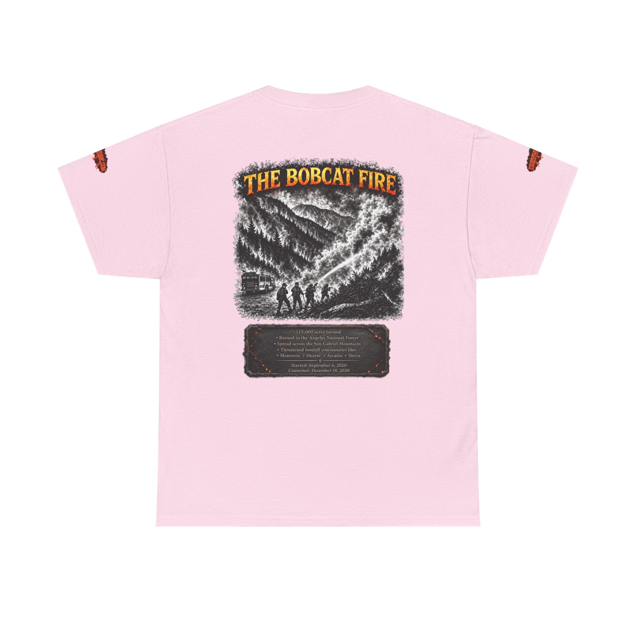 I Survived 2020 — Director's Cut S2:E2 "The Bobcat Fire" | Wildfire Edition Memorial Unisex Heavy Cotton Tee (SPECIAL EDITION)