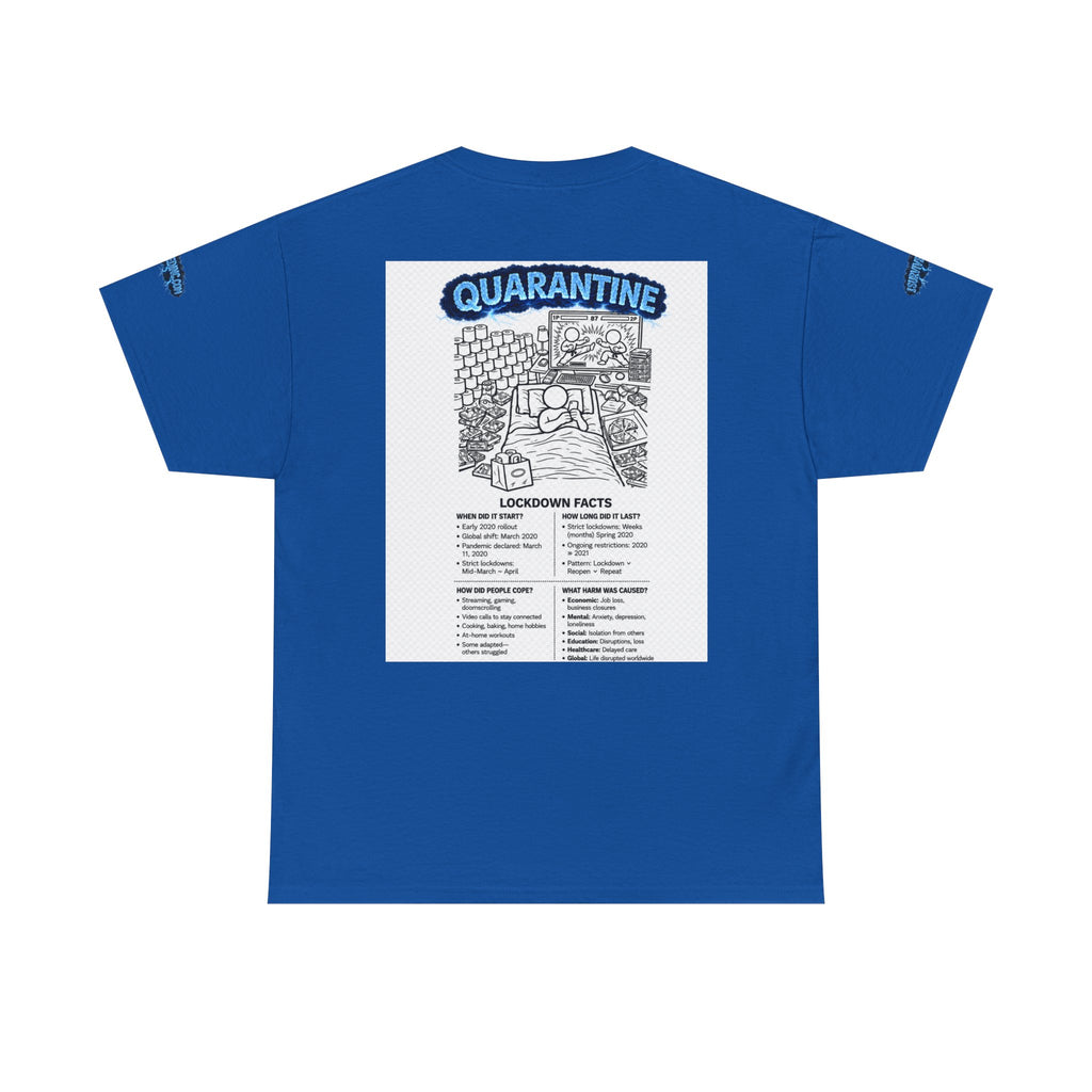 I Survived 2020 — Director's Cut S3:E1 "Quarantine" | Lockdown Edition Documentary Unisex Heavy Cotton Tee (SPECIAL EDITION)