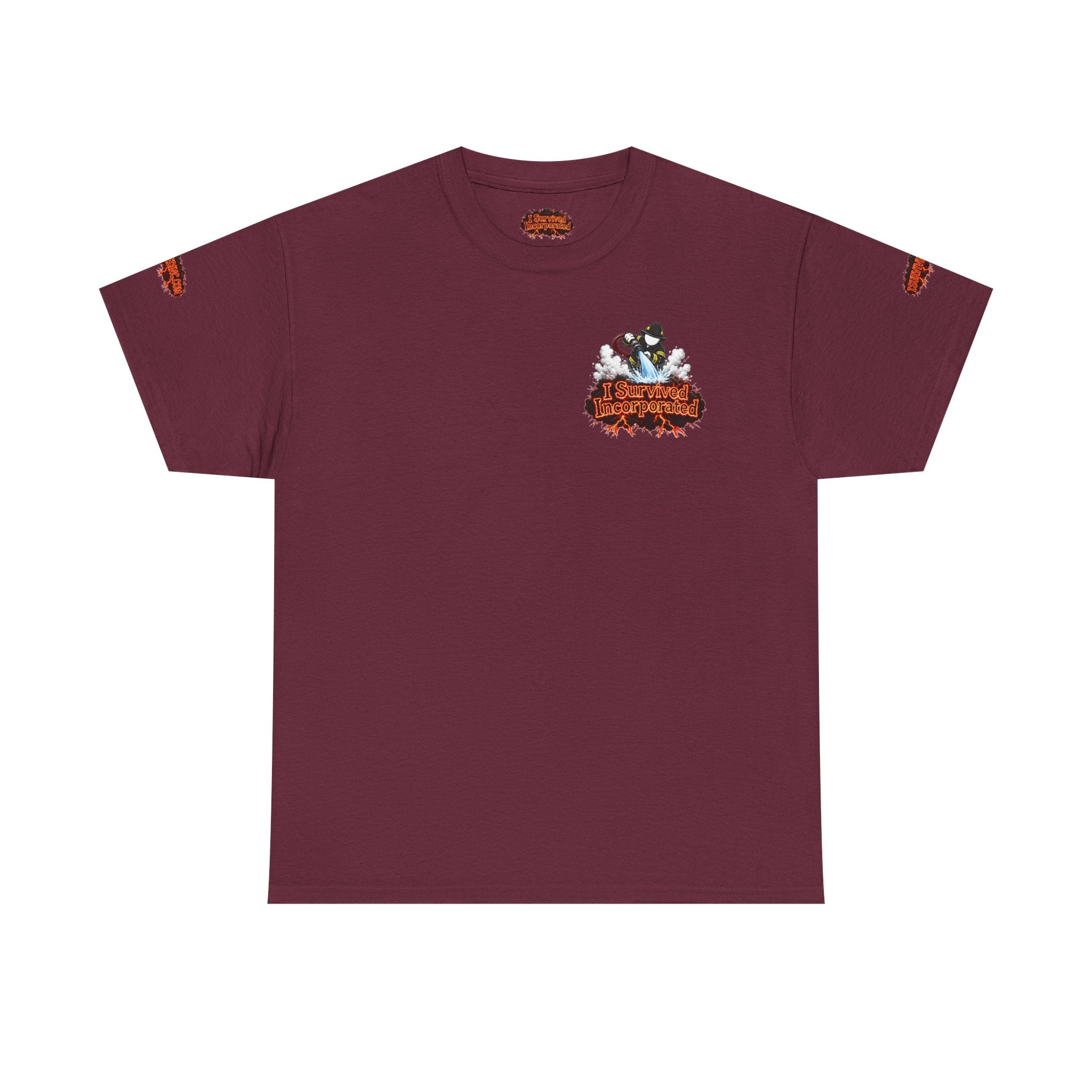 I Survived 2020 — "Please Stand By" Test Pattern Tee Wildfire Signal Special Edition Summer Premiere Unisex Heavy Cotton Tee