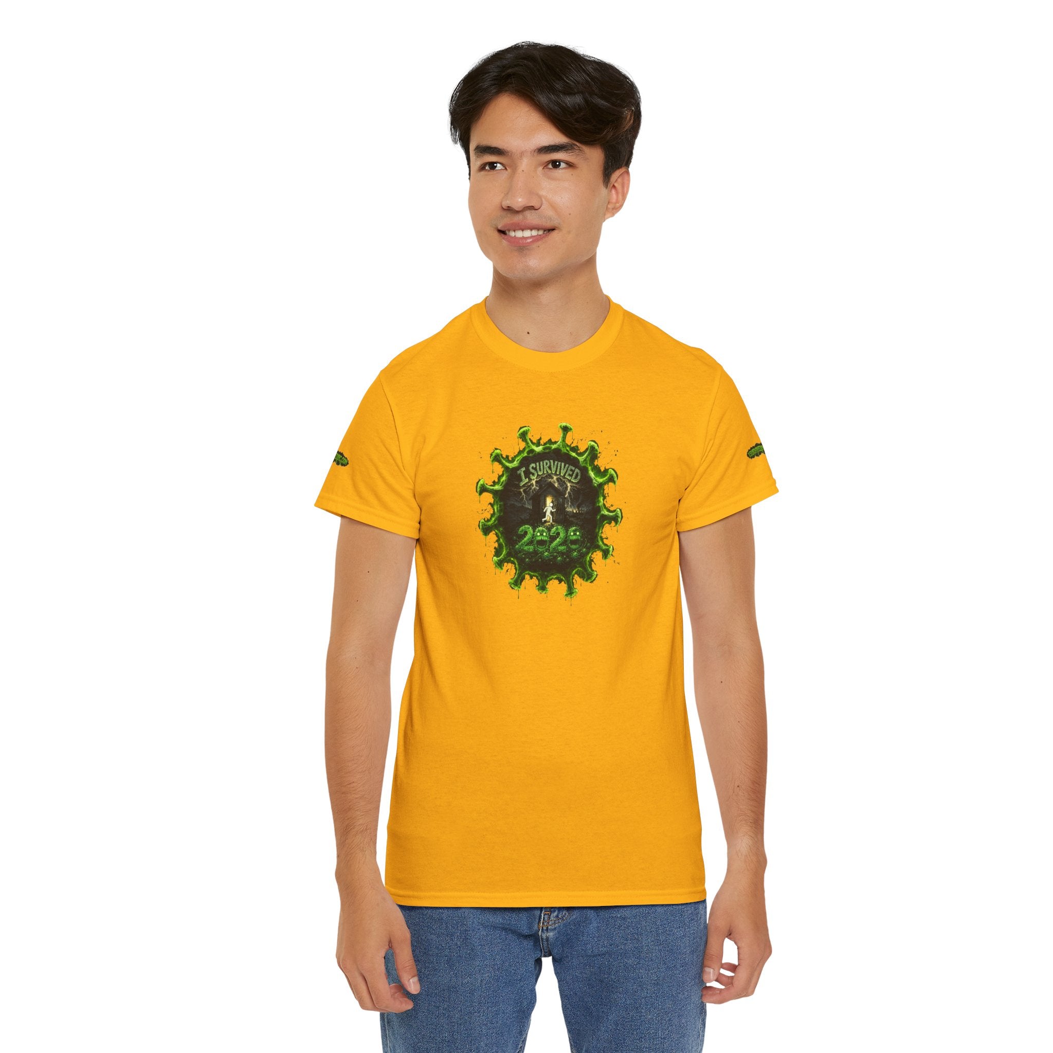 I Survived 2020 — PANDEMIC S1:E2: Director's Cut Special Edition "The Coming of COVID" Unisex Heavy Cotton Tee