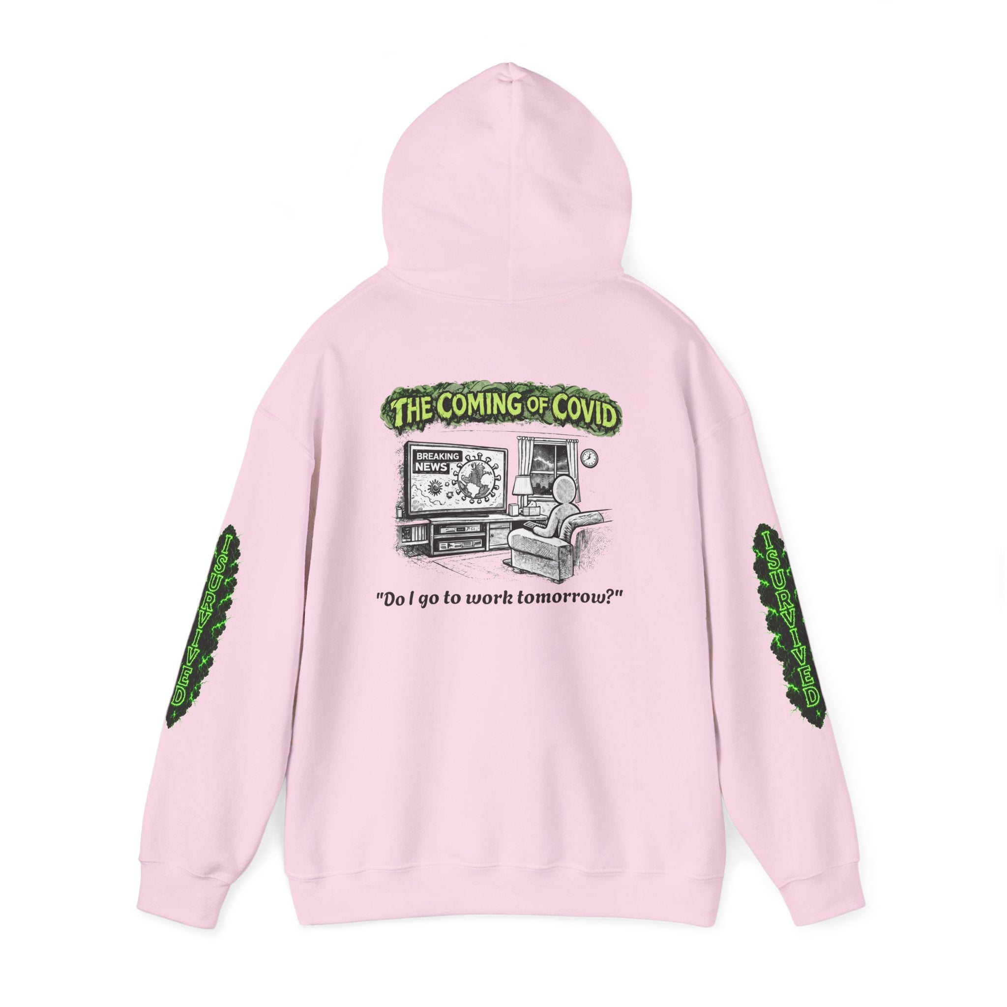 I Survived 2020 — Director's Cut S1:E2 "The Coming of COVID" | Pandemic Edition Hoodie Sweatshirt