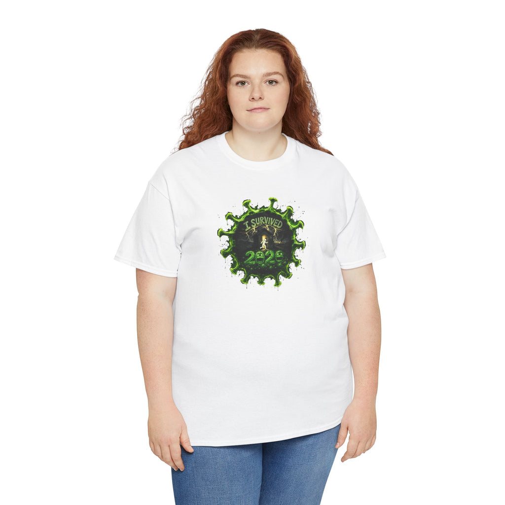 I Survived 2020 —  PANDEMIC S1:E5: Director's Cut "Delivery Doomsday" Unisex Heavy Cotton Tee