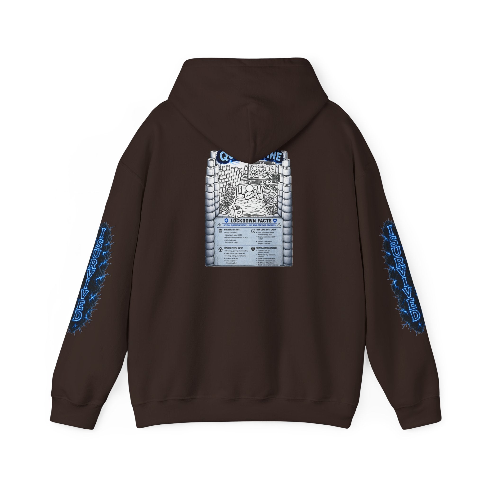 I Survived 2020 — LOCKDOWN S3:E1: Director's Cut "Quarantine" Hoodie
