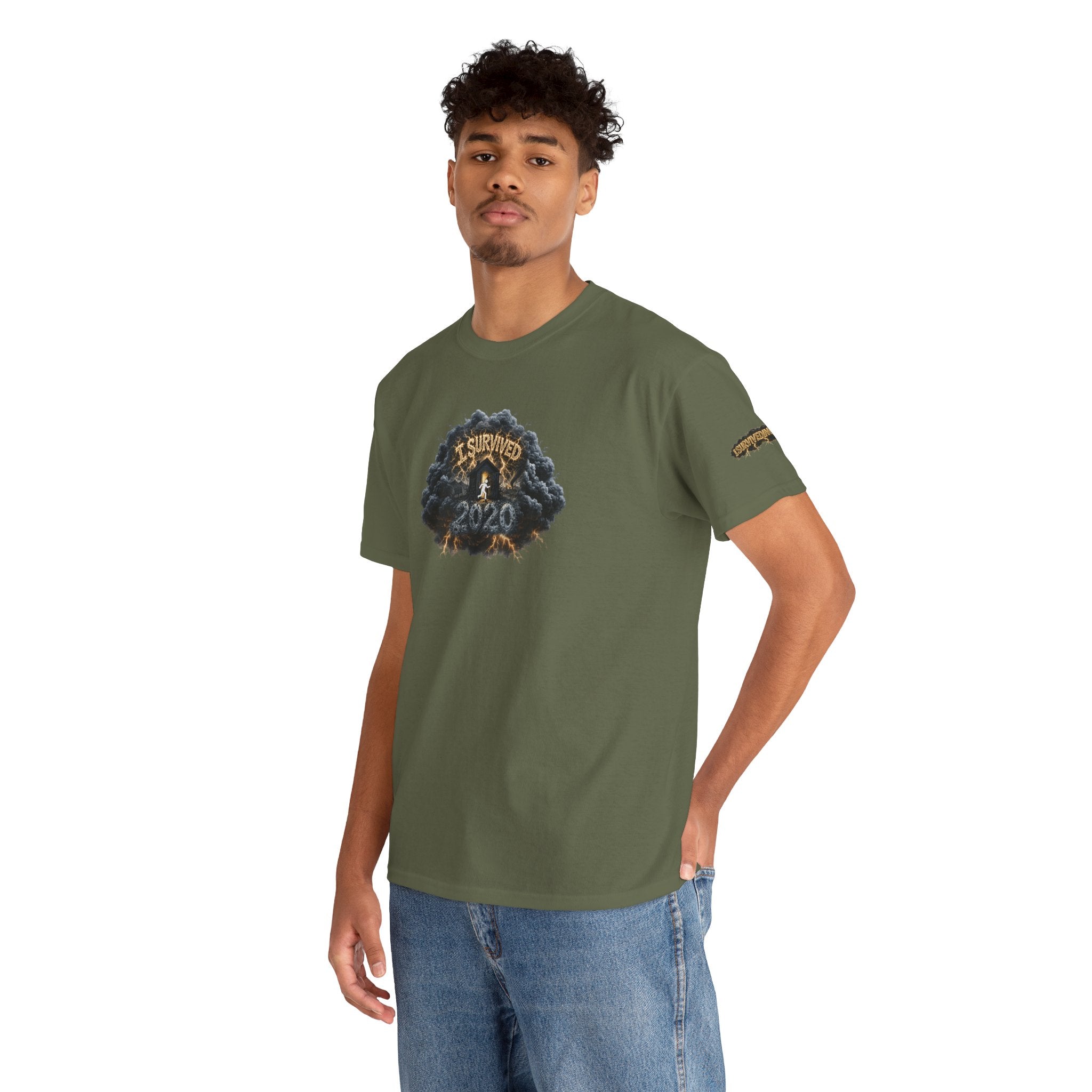 I Survived 2020 — Original PILOT Design: Director's Cut Special Edition Unisex Heavy Cotton Tee