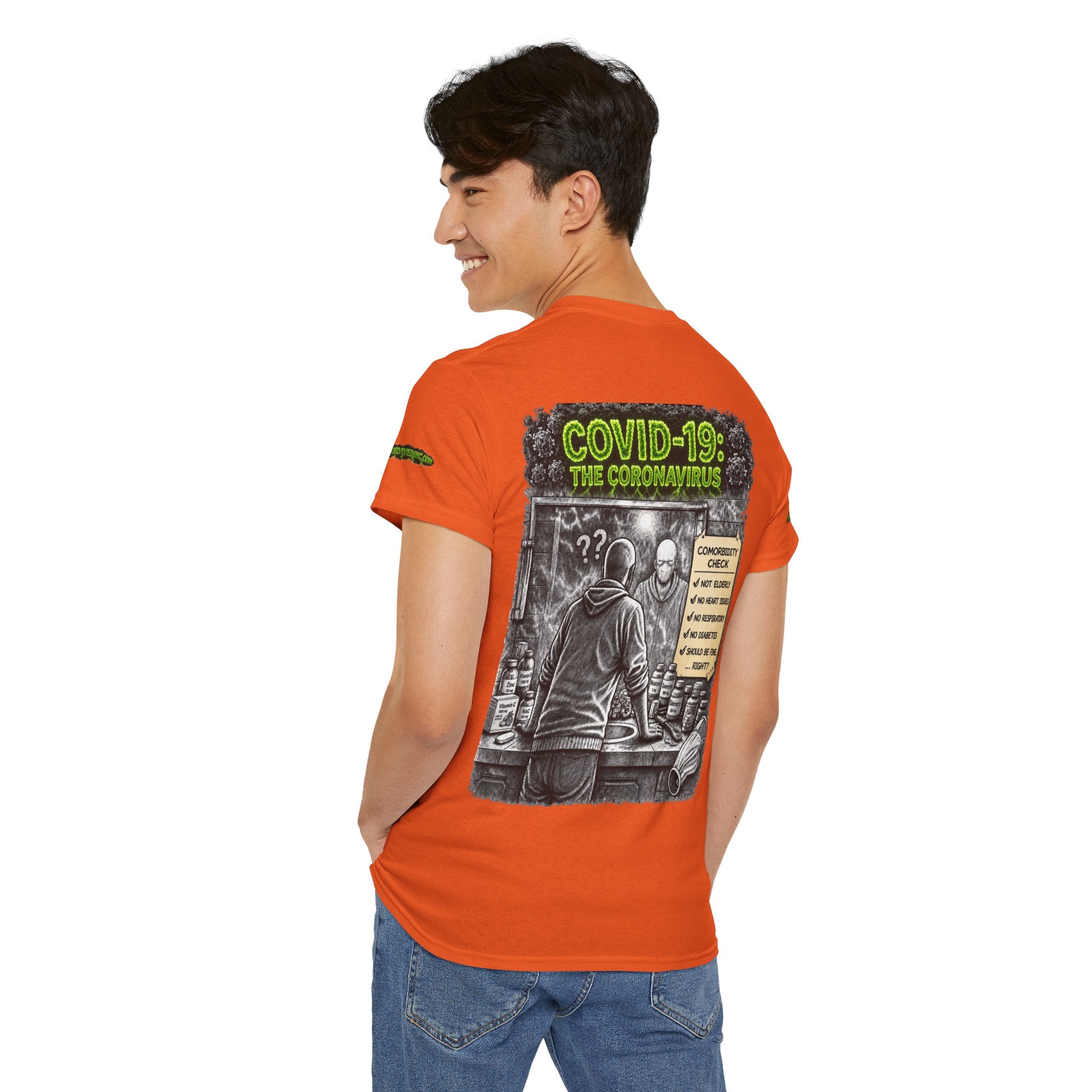 I Survived 2020 — S1:E1 "COVID-19: The Coronavirus" | Pandemic Edition Unisex Heavy Cotton Tee (SPECIAL EDITION)
