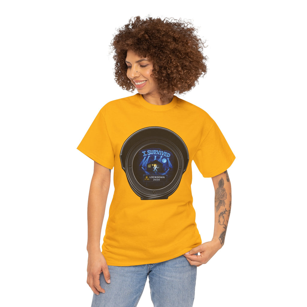 I Survived 2020 — Director's Cut S3:E1 "Quarantine" | Lockdown Edition Documentary Unisex Heavy Cotton Tee