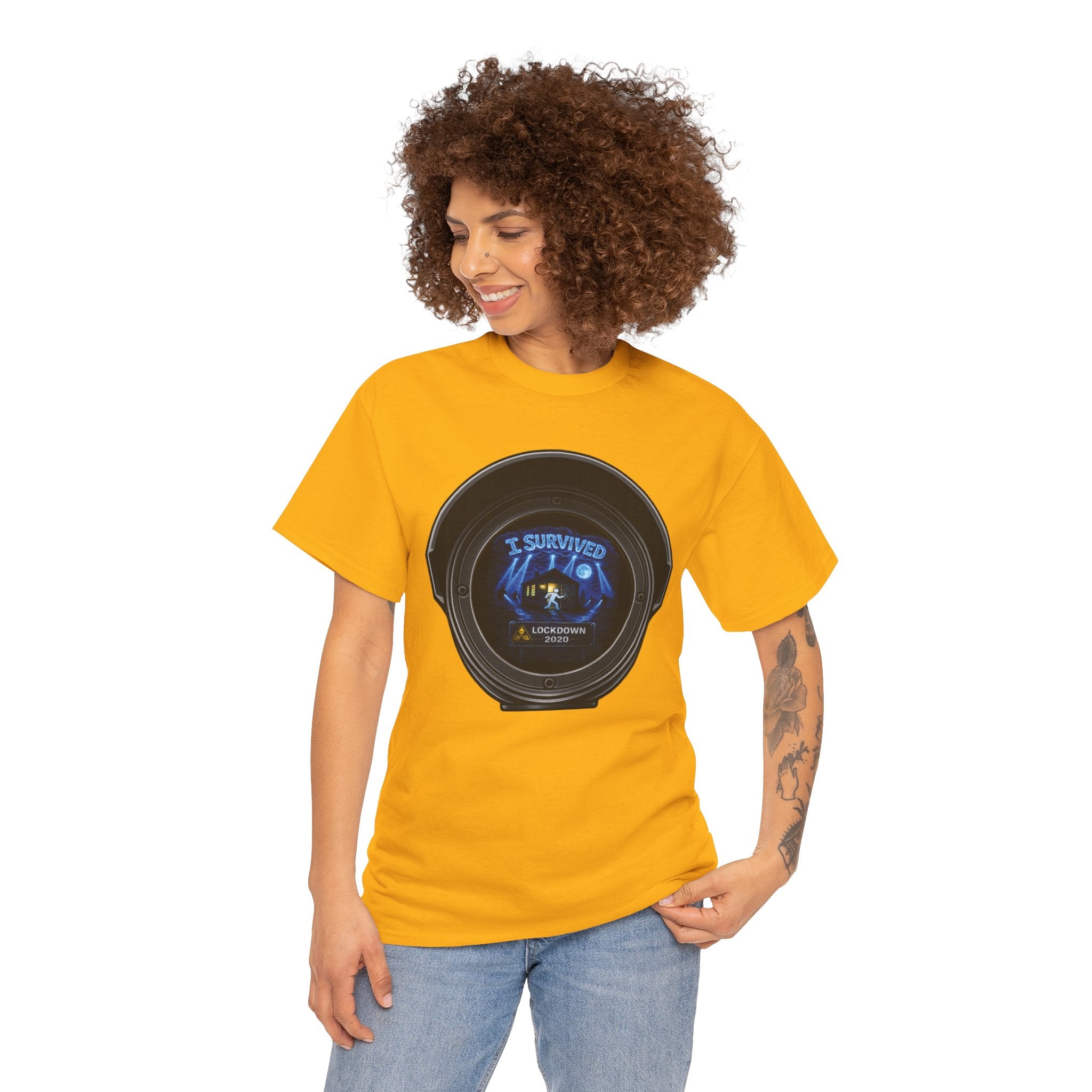 I Survived 2020 — Director's Cut S3:E1 "Quarantine" | Lockdown Edition Documentary Unisex Heavy Cotton Tee