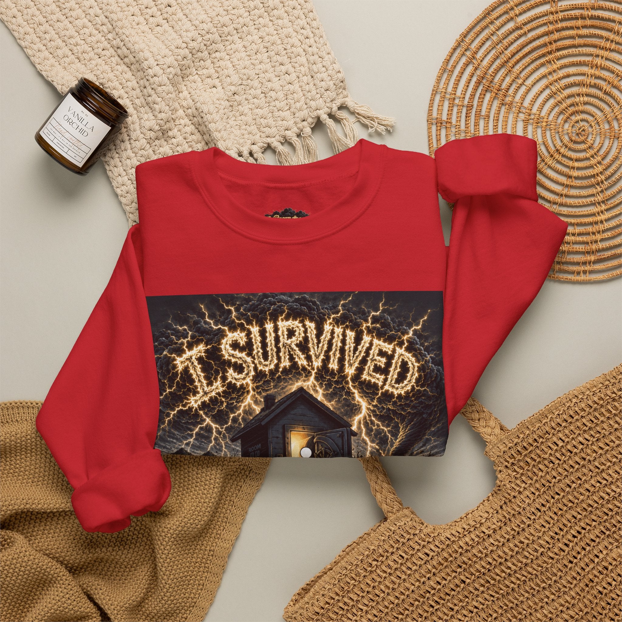 I Survived 2020 — Original PILOT Design: Special Edition Unisex Heavy Blend™ Crewneck Sweatshirt