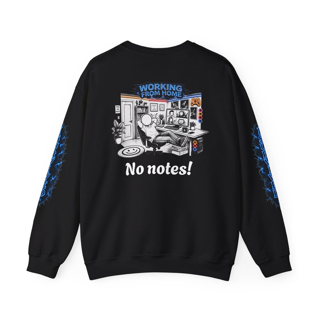 I Survived 2020 — LOCKDOWN S3:E4: Director's Cut "Working From Home" Unisex Heavy Blend™ Crewneck Sweatshirt