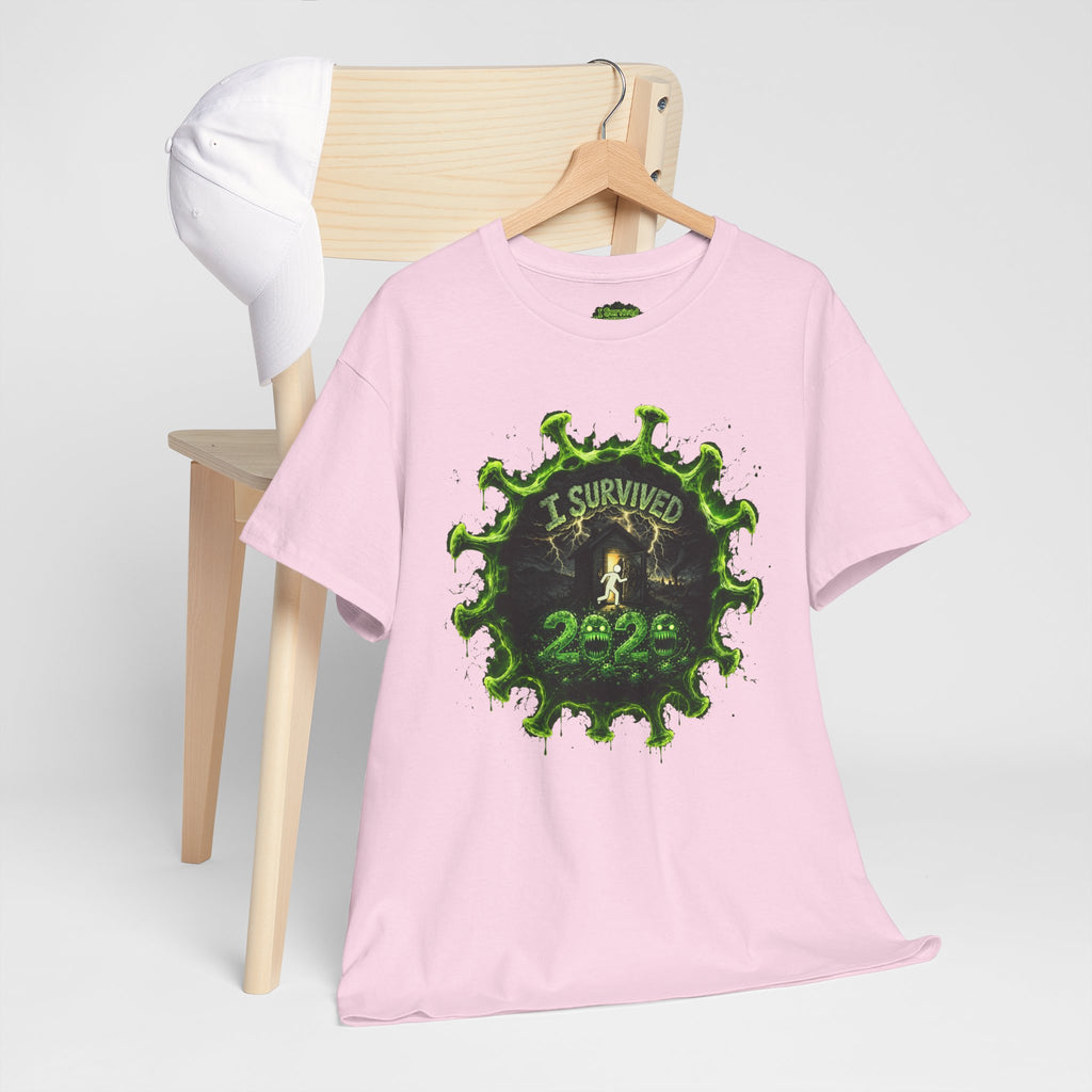 I Survived 2020 — Director's Cut S1:E2 "The Coming of COVID" | Pandemic Edition Unisex Heavy Cotton Tee